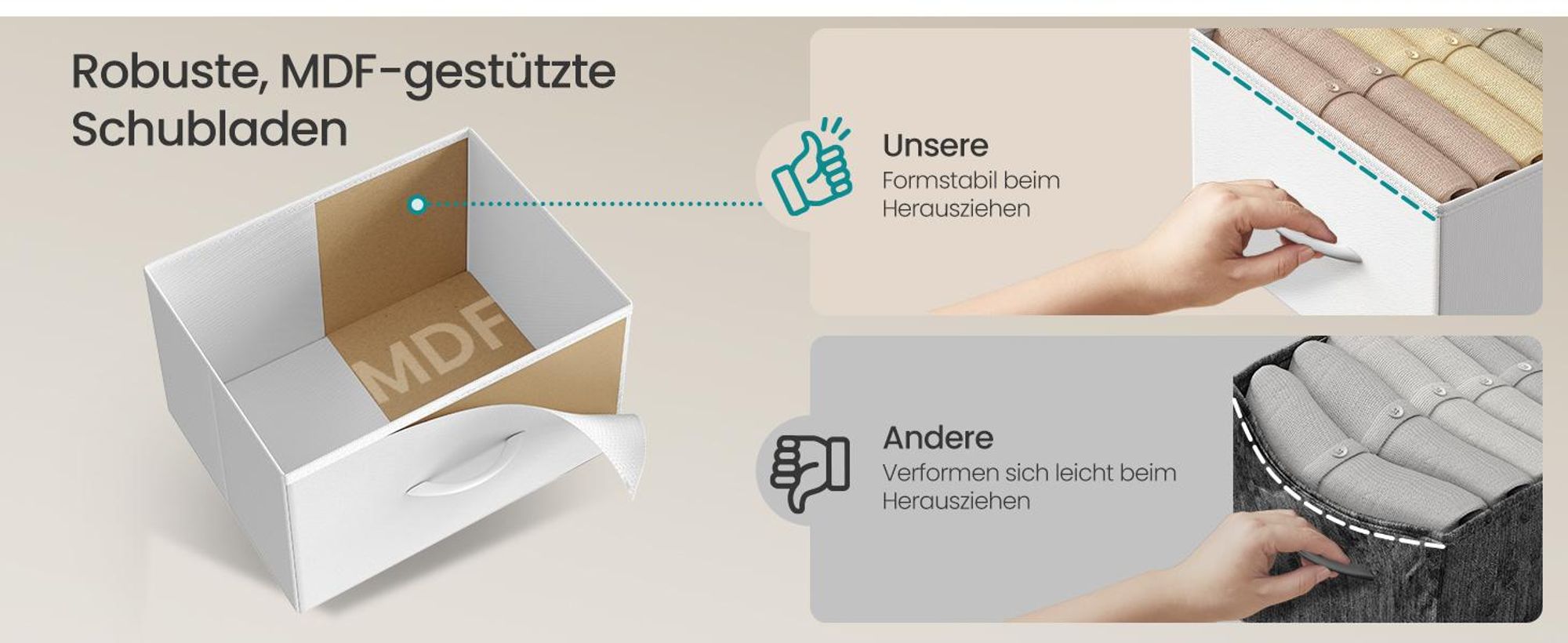 SONGMICS BELLAH Kollektion - Nachttisch mit Ladestation, Beistelltisch mit App-gesteuerter, einstellbarer LED-Beleuchtung, 1 offenes Fach