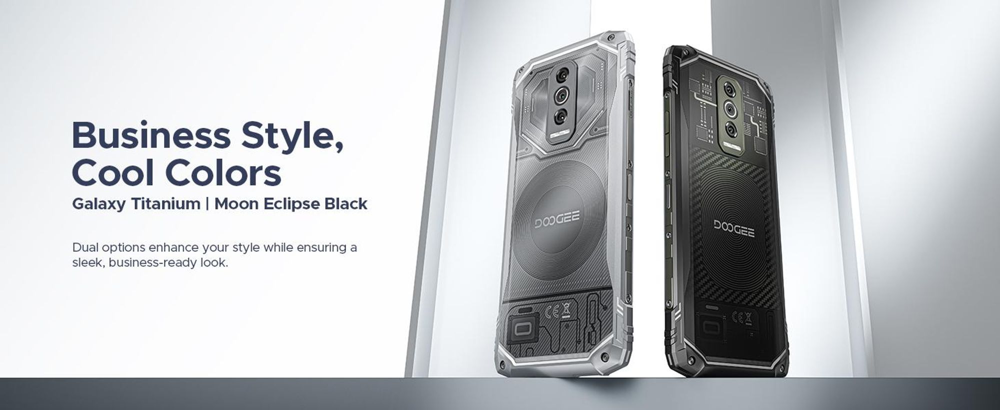 DOOGEE Blade10 Ultra Energy – robustní outdoorový smartphone, Android 16,  IP68/IP69K, 6,56" displej s obnovovací frekvencí 90 Hz, baterie 6150 mAh, 36+128 GB, fotoaparát 64 MP, NFC, čtečka otisků prstů, bez smlouvy