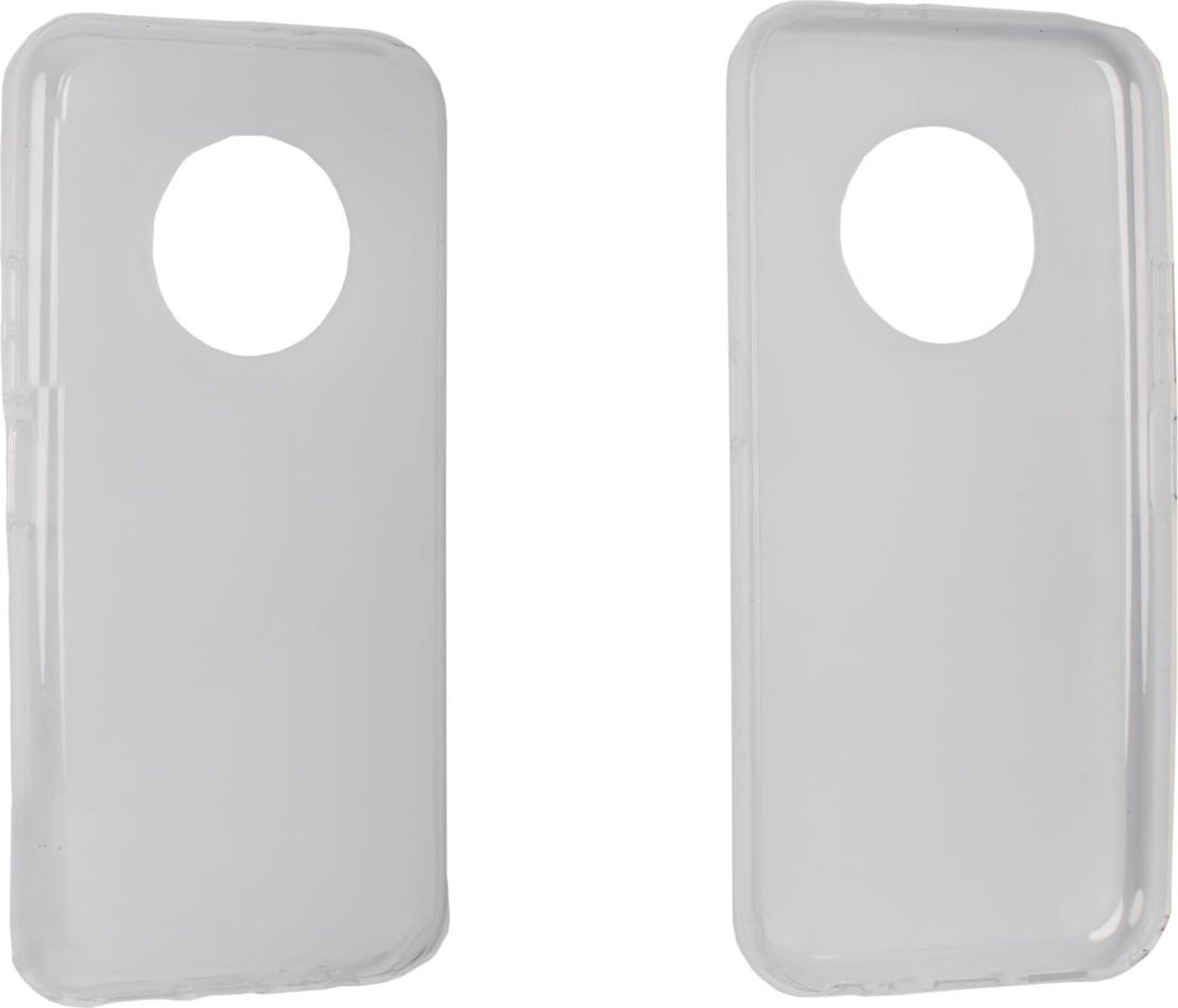 caseroxx Schutz-Hülle TPU-Hülle kompatibel mit Gigaset GX6 / GX6 Pro, Gummi Handy Tasche transparent + Displayschutzfolie Displayschutzfolie Bild 1