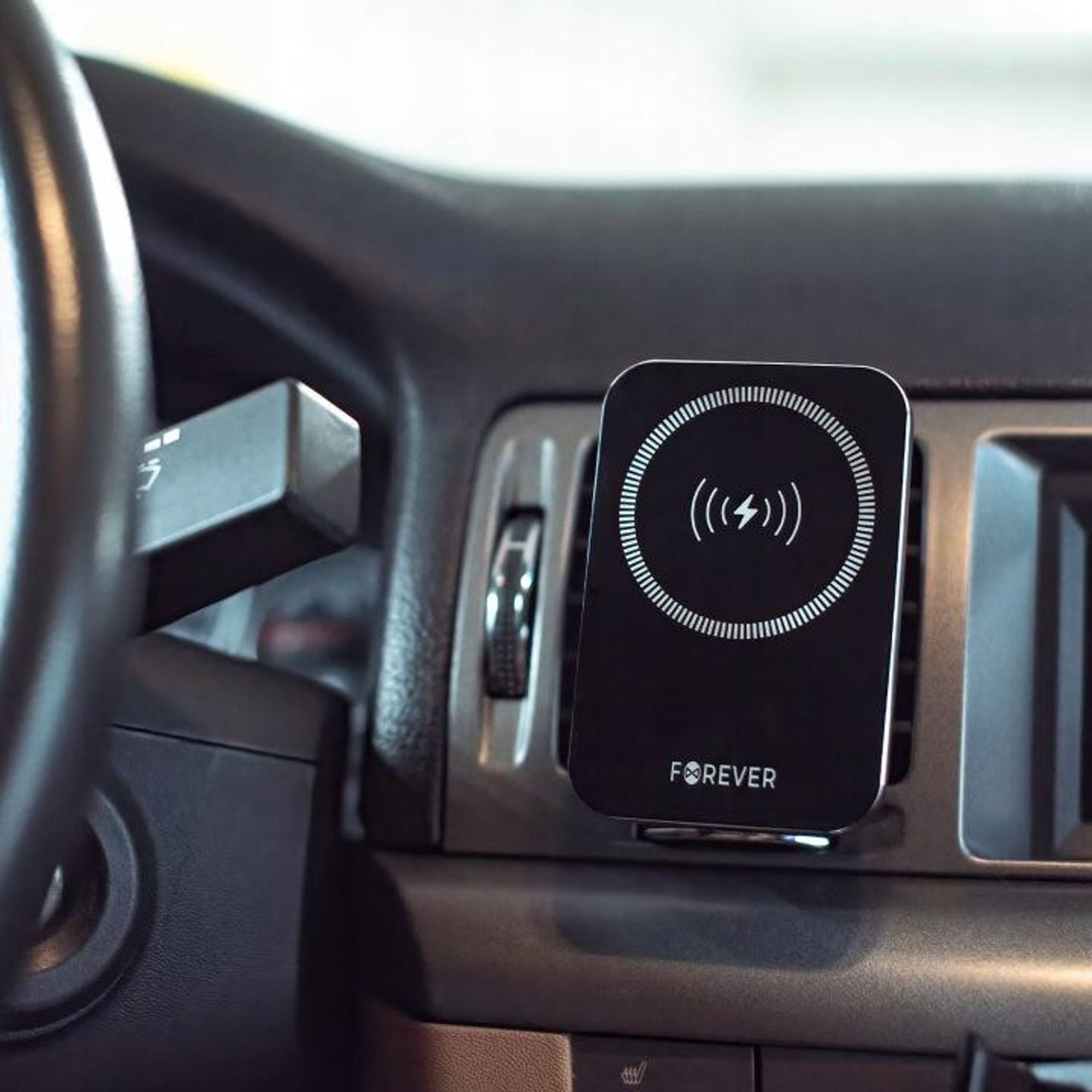 FOREVER Forever phone car mount + wireless charger 15W MACH-100