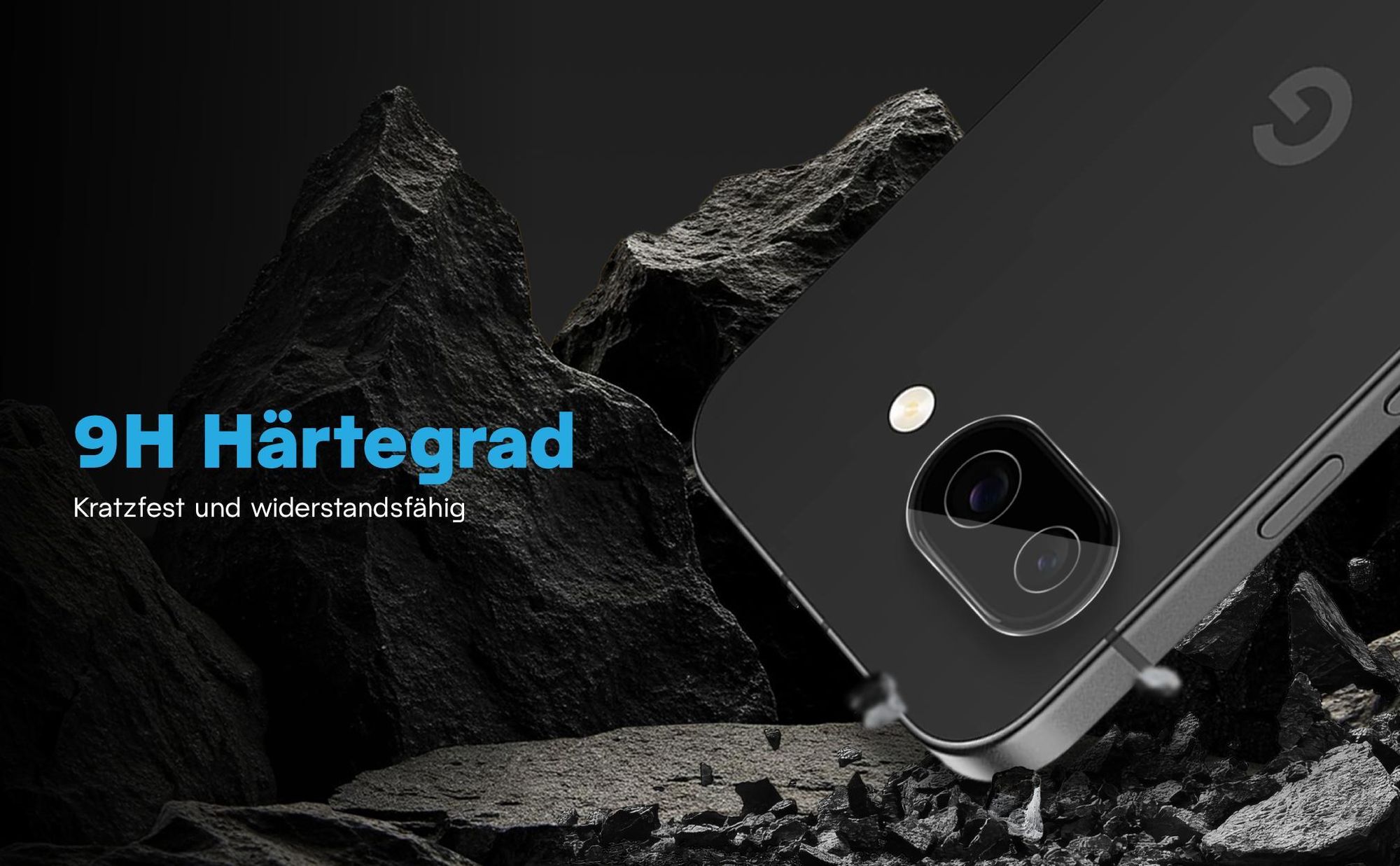 Kameraglas Doppelpack für Google Pixel 9a für vollständigen Schutz