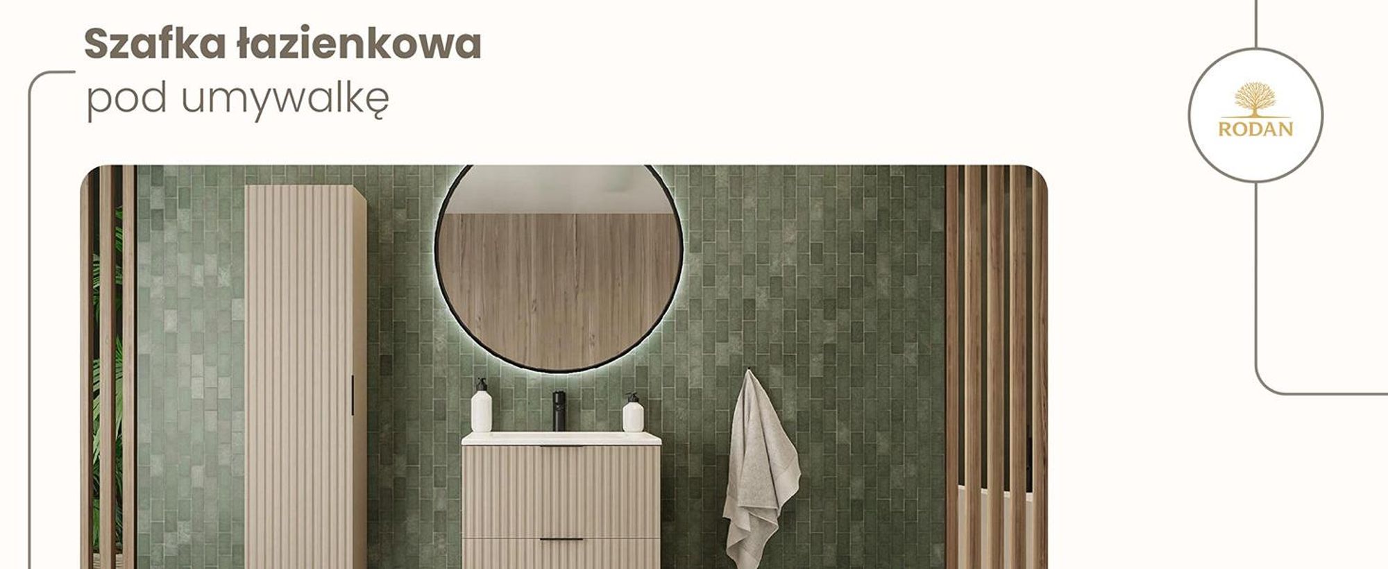 RODAN, szafka łazienkowa, szafka pod umywalkę, meble łazienkowe, szafka z szufladami