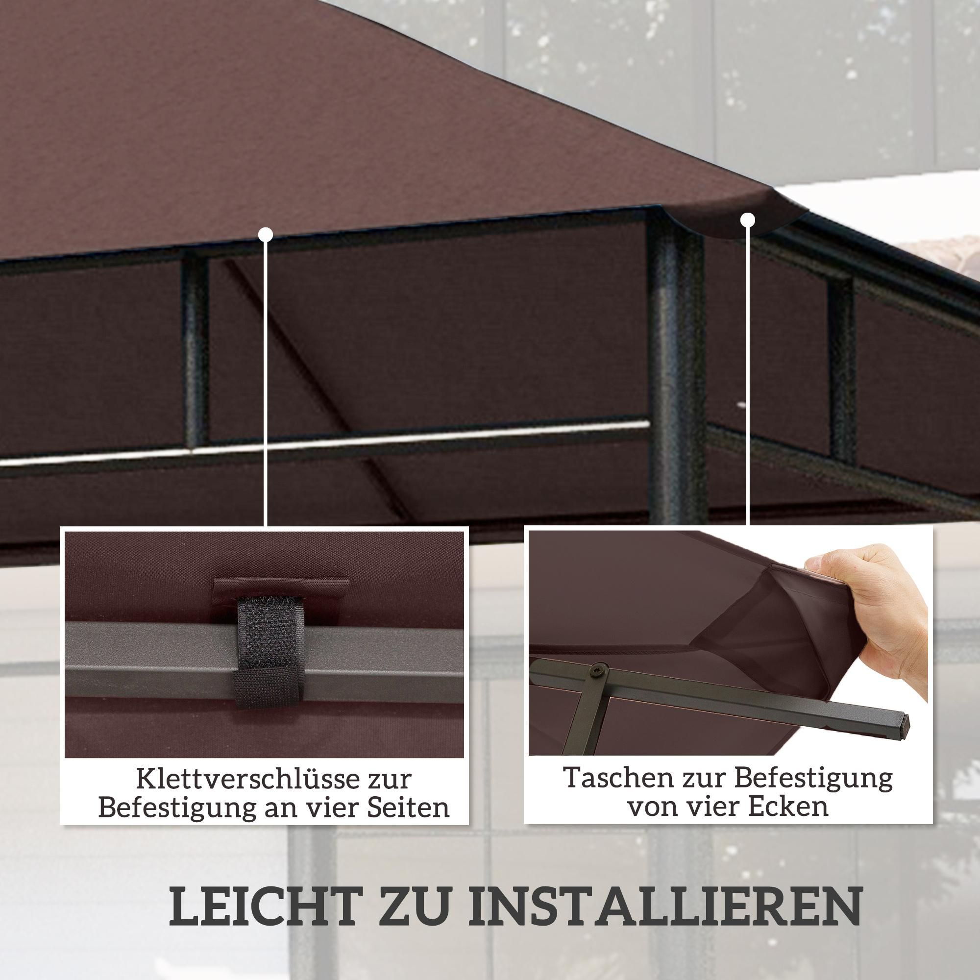 Gartenpavillon 3x3m