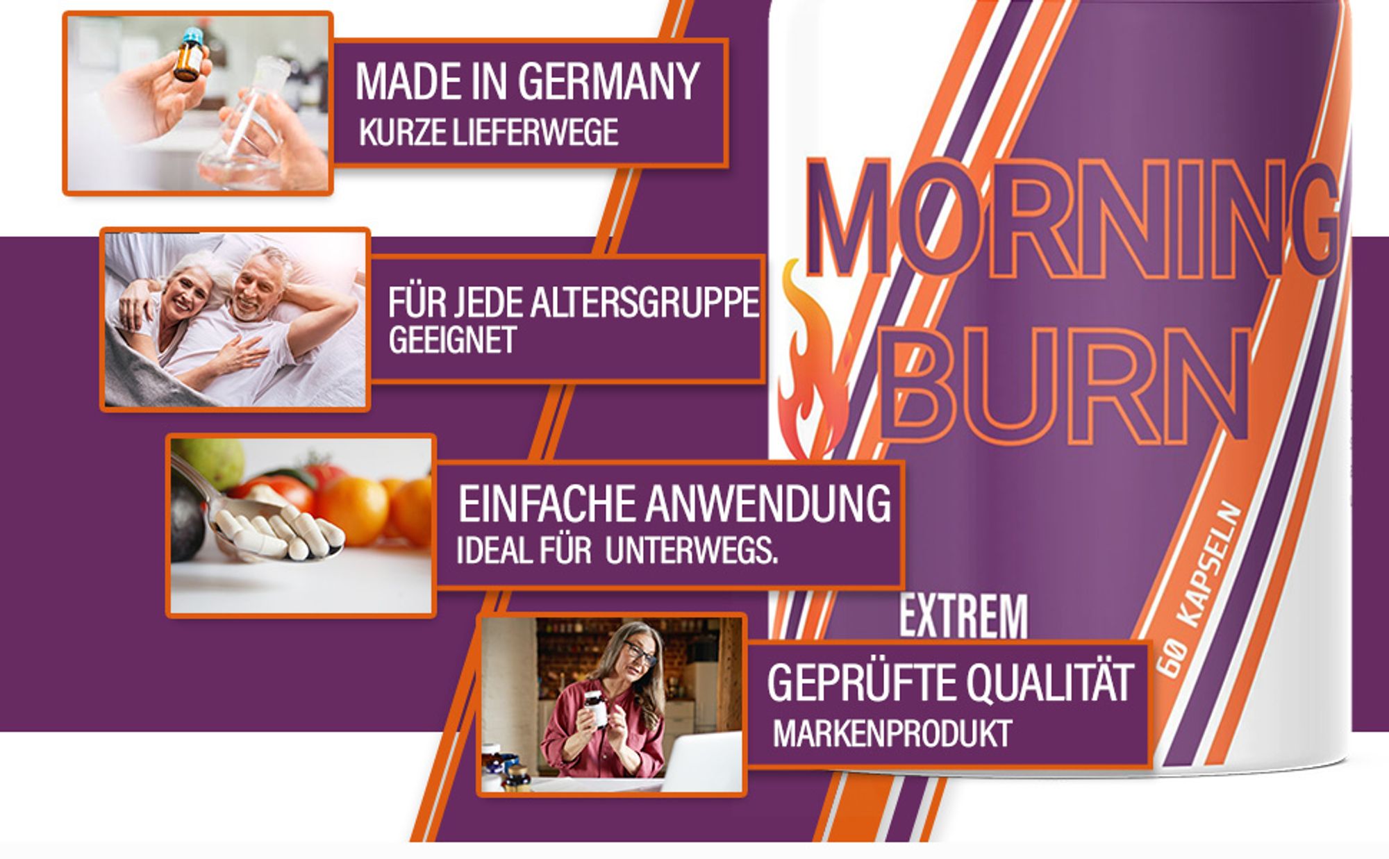 Hello Nutrition® Morning Burn Extrem – schnell аbnehmen – Stoffwеchsel bеschleunigen – Nahrungsergänzungsmittel – аppetithemmer – dein Body Workout