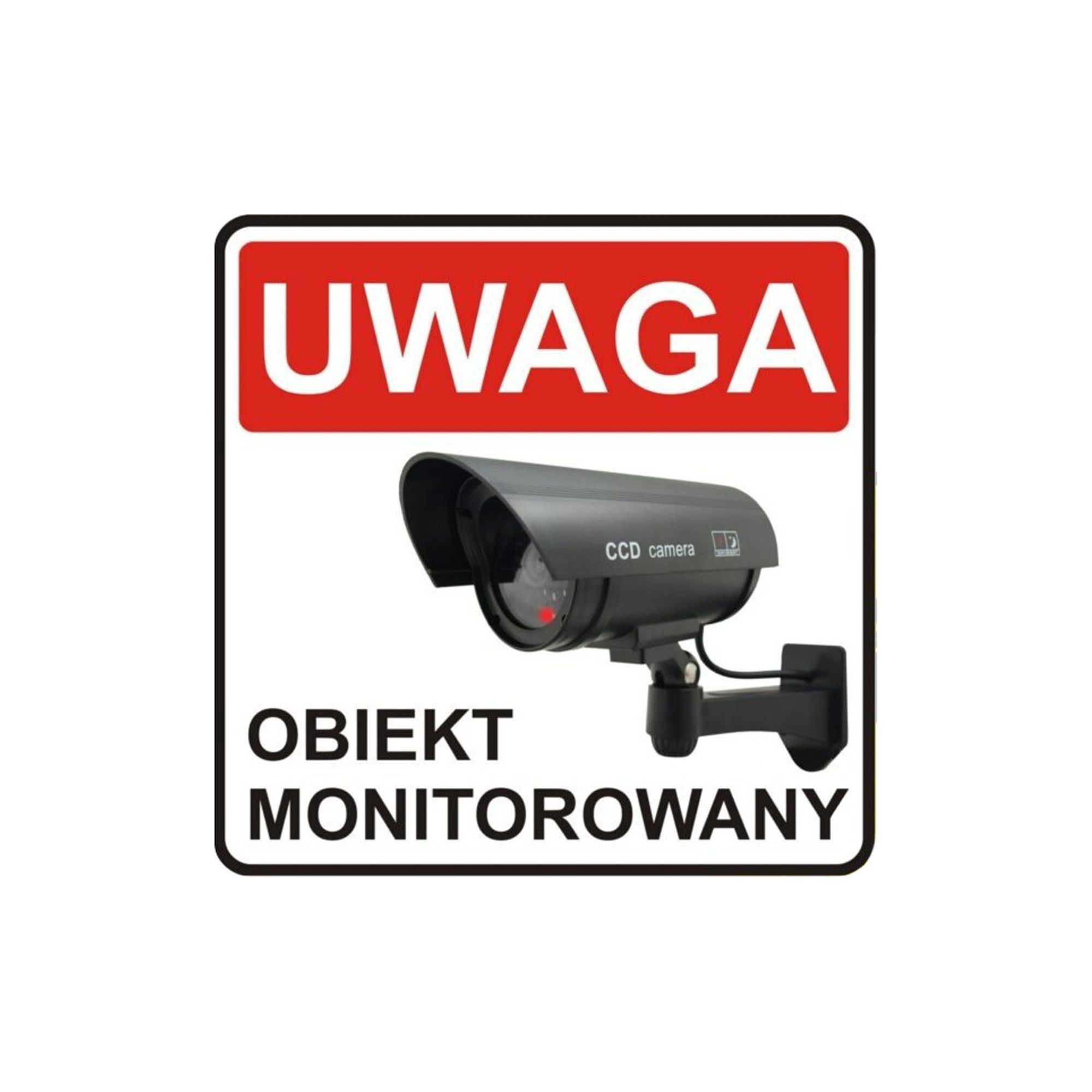 2x Kamera-Attrappe mit blinkender LED IR1100 S IR outdoor silber