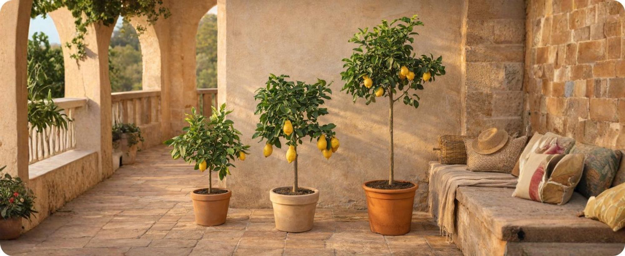 Meine Orangerie Zitronenbaum Mezzo - echte Zitrone - veredelter Zitrusbaum - Citrus Limon - Lemon Tree - Fruchtreife Zitrone in Gärtnerqualität