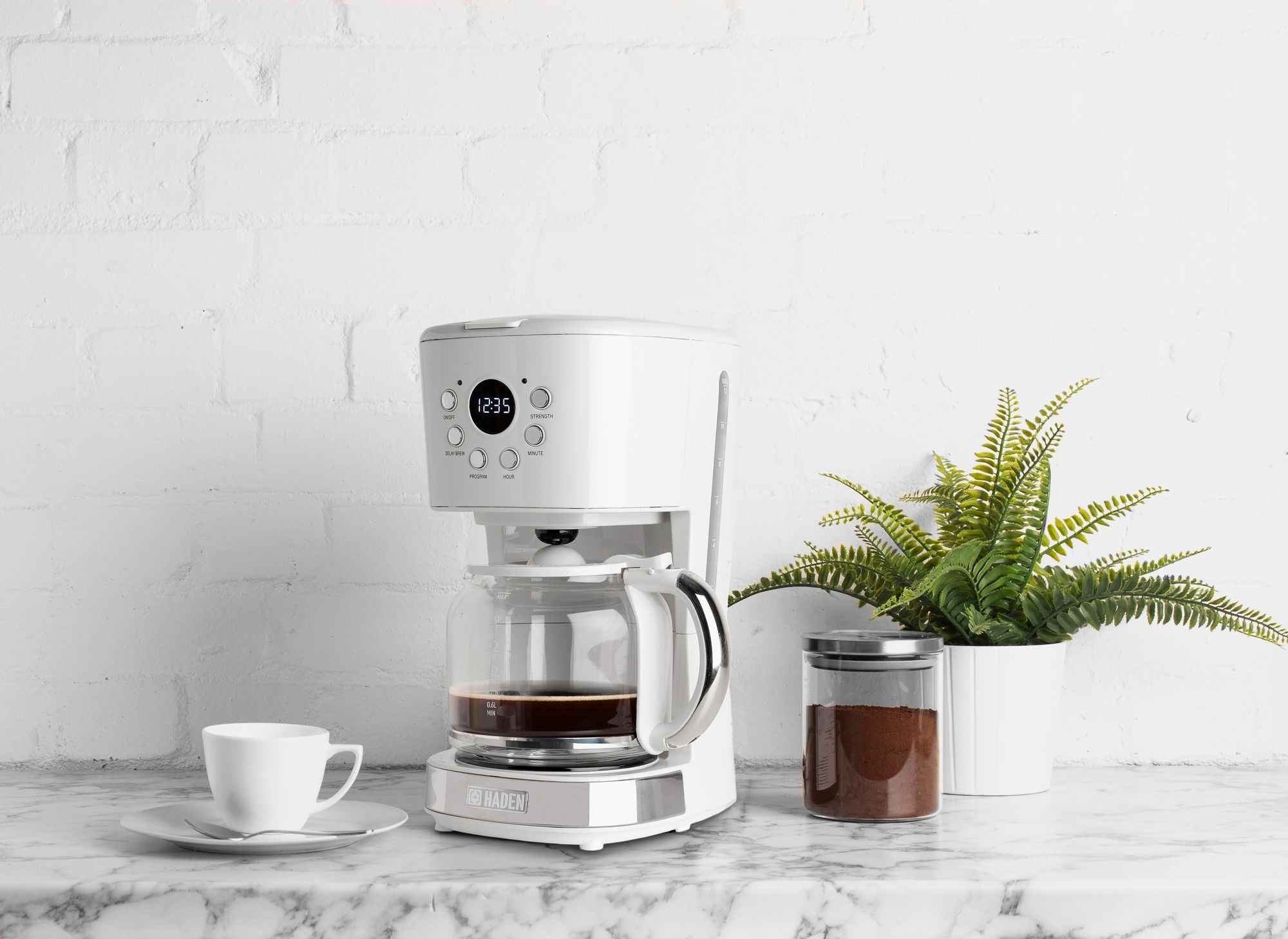 Haden Heritage Kaffemaschine Ivory 1.8 L, elfenbein