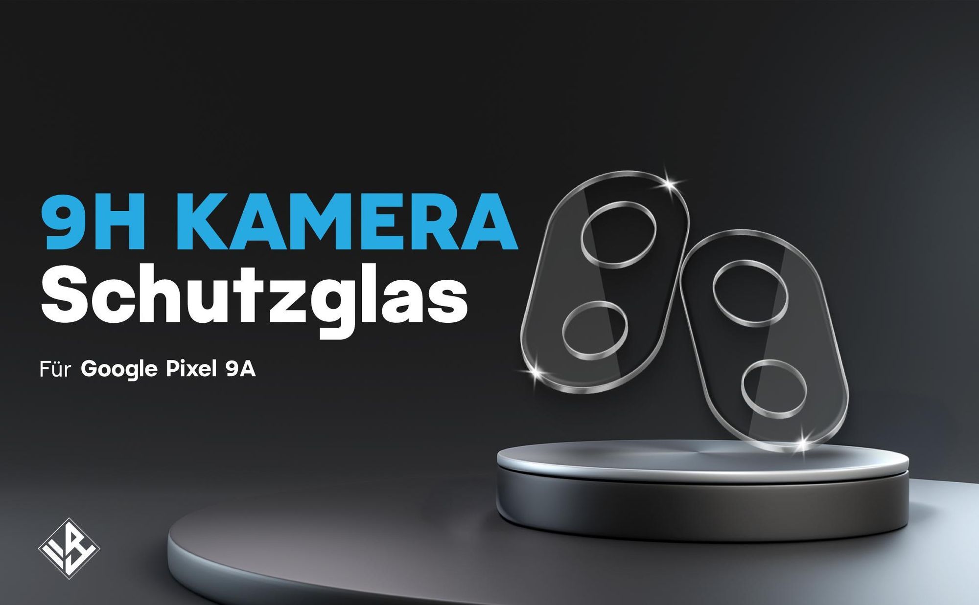 2er Set Kameraschutzglas für Google Pixel 9a in 9H Härte