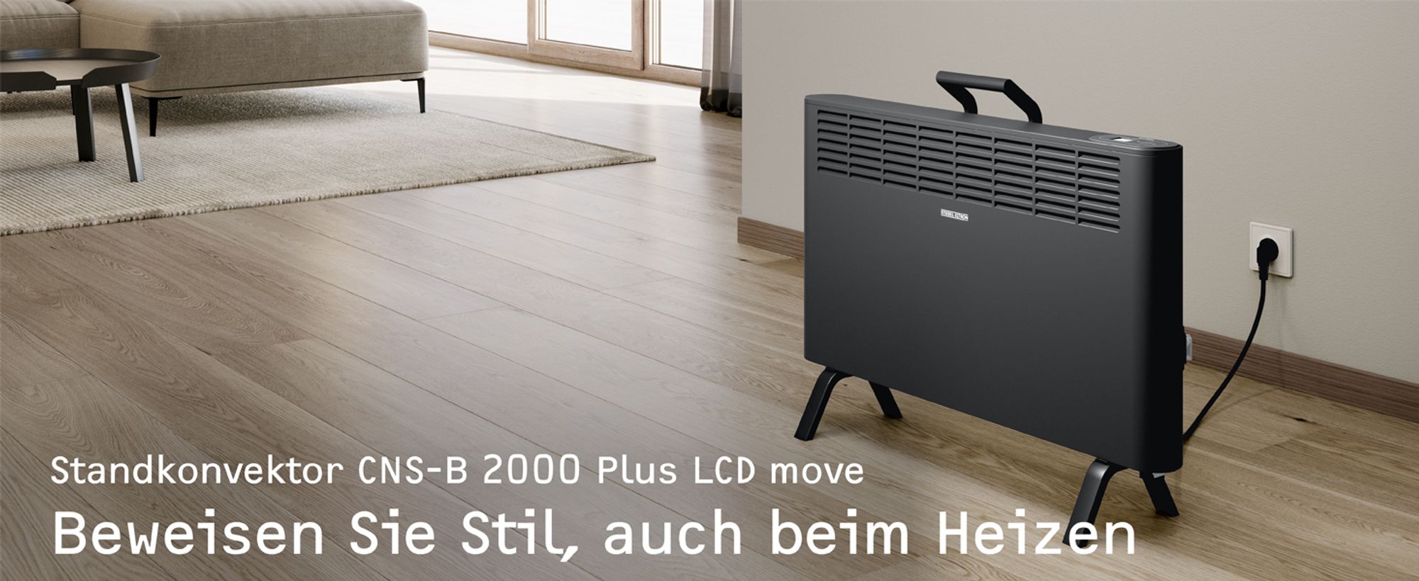 Standkonvektor CNS-B 2000 Plus LCD