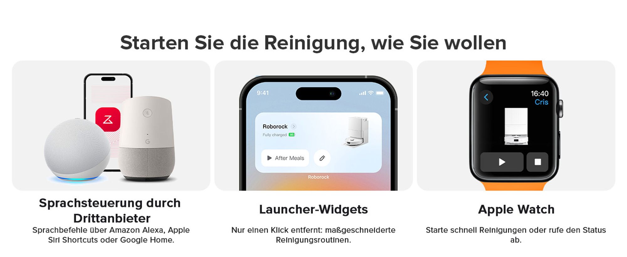 Roborock QV 35S Staubsauger Roboter, 10.000 Pa Saugroboter (Upgrade von Qrevo Plus), Anti-Tangle-Bürsten, Anhebbare Schleudermopps (Weiß)
