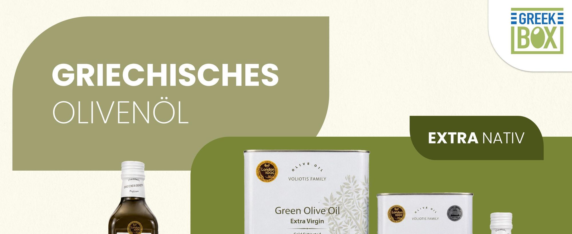 Voliotis, greekbox, Olivenöl, ev green, Natives Olivenöl Extra