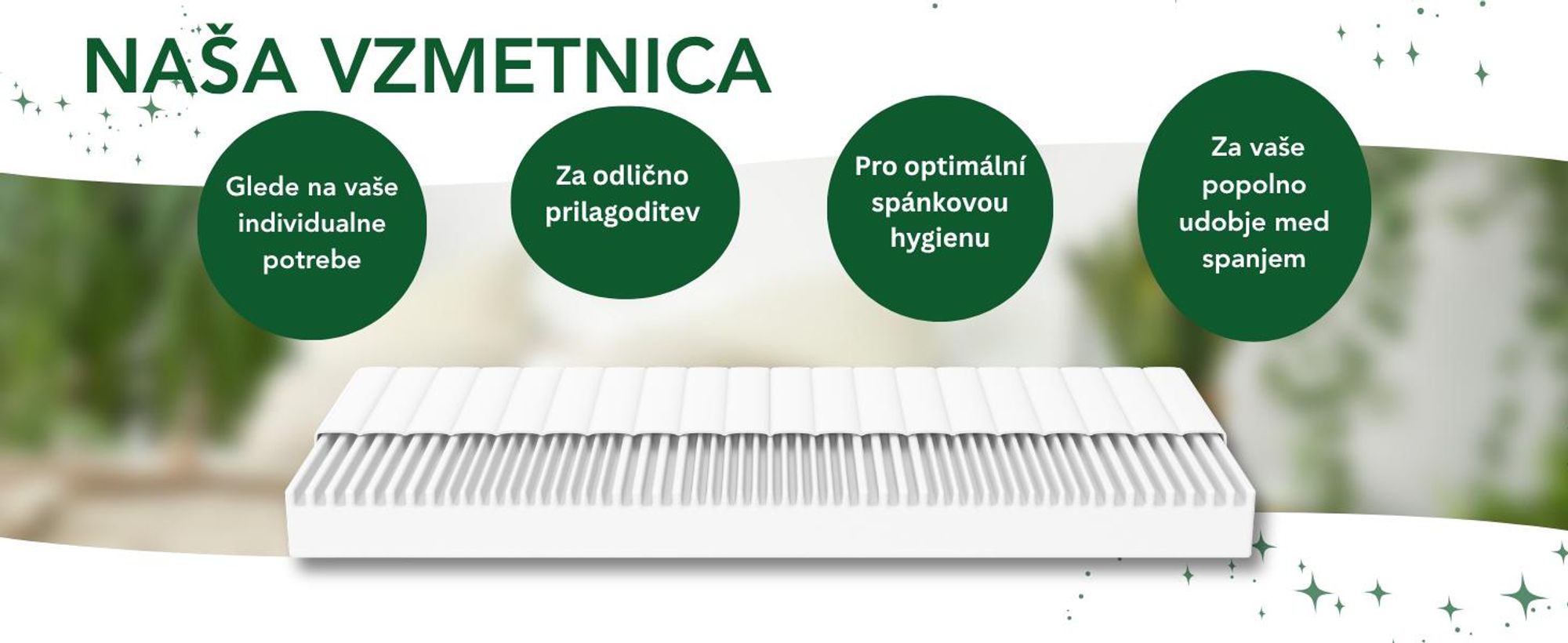 Ergonomický 7-zónový matrac zo studenej peny | 140 x 200 cm | 13 cm | H3 a H4 | DREAMSTAR Easy Flex