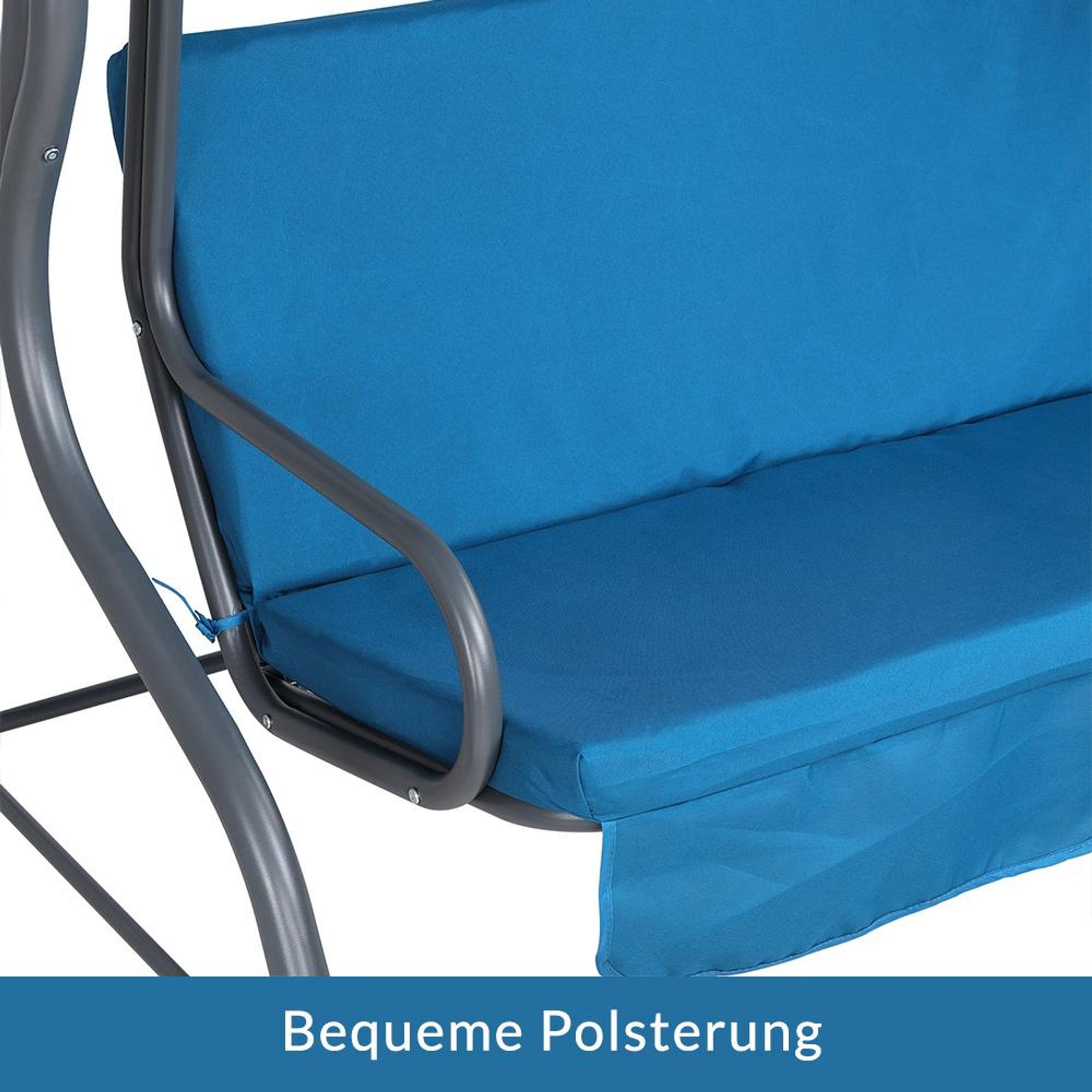 CASARIA® Hollywoodschaukel 2-Sitzer mit Dach
