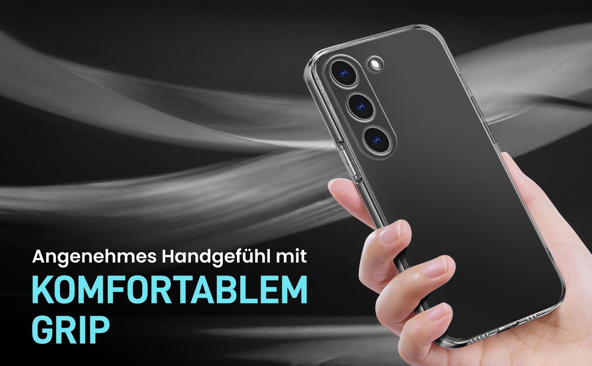 Case für Samsung Galaxy S23 aus strapazierfähigem und schmutzabweisendem Material
