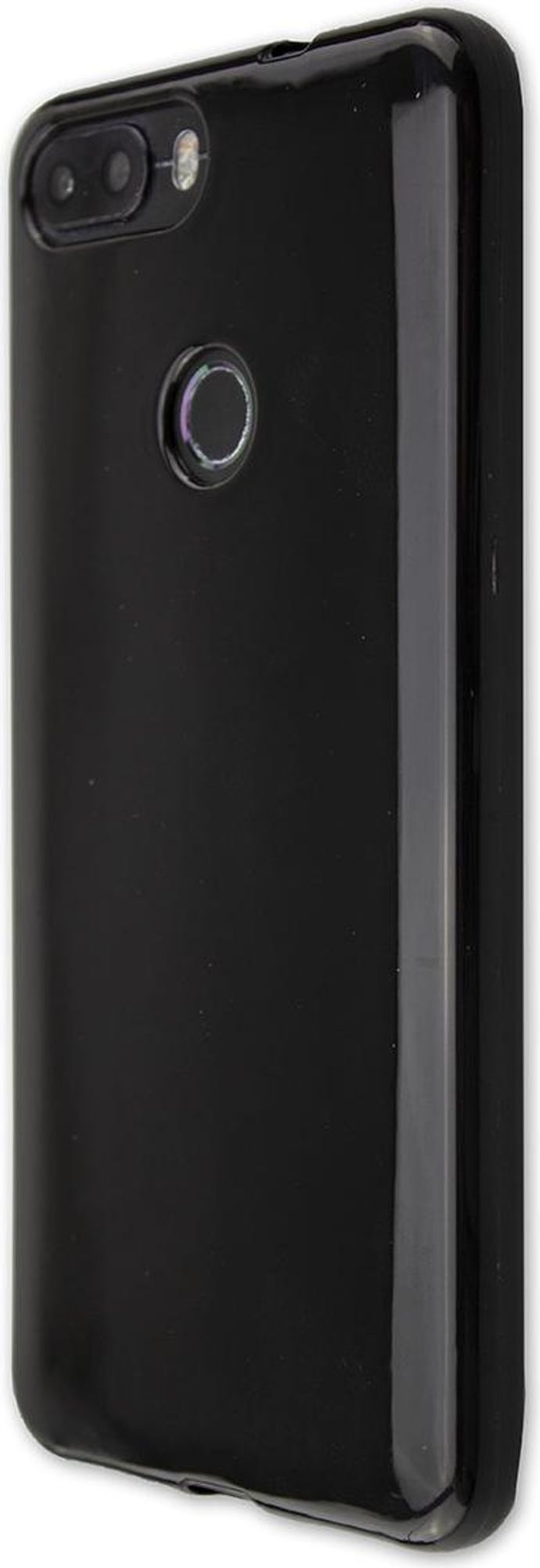 caseroxx Schutz-Hülle TPU-Hülle kompatibel mit Gigaset GS370 / GS370 Plus, Gummi Handy Tasche schwarz  Bild 2