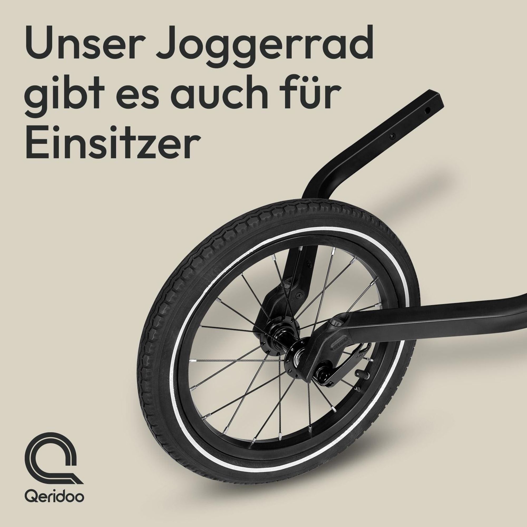 Qeridoo 14" Joggerrad Zweisitzer
