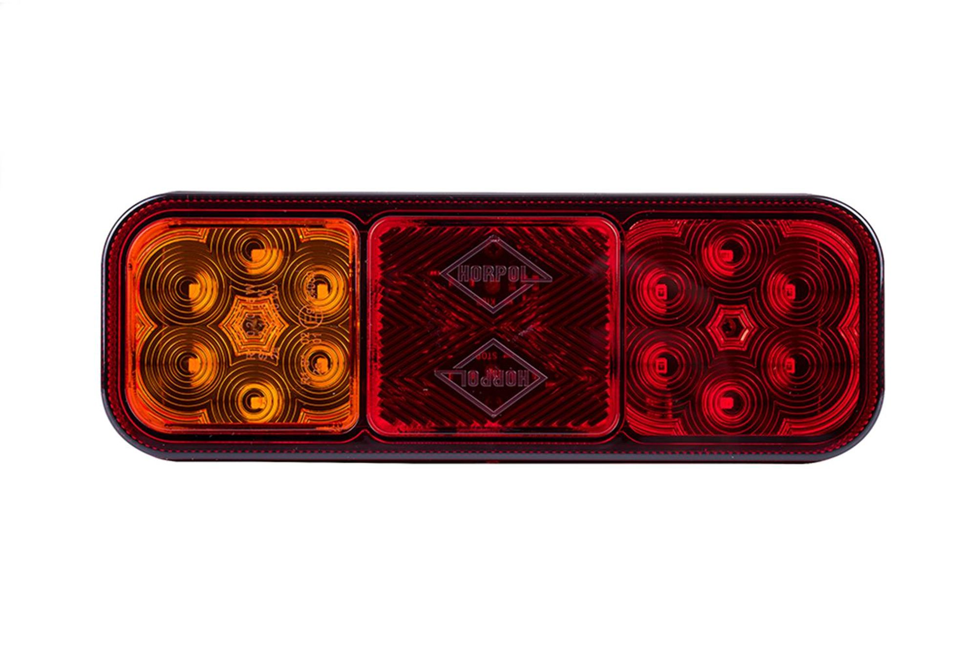 Horpol Lzd 2832 Led-Rückleuchte Mit 3 Funktionen, Universell