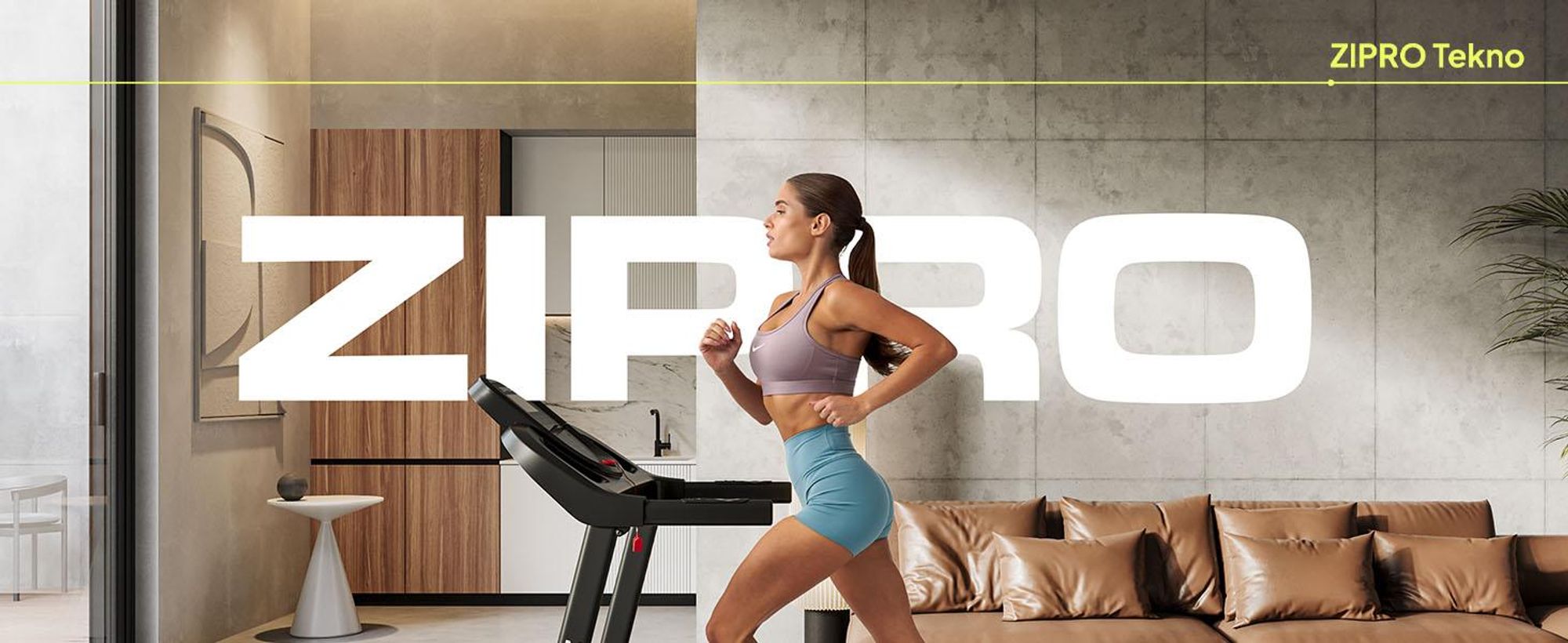 Zipro Tekno Electric - Macchina per il fitness da casa Pieghevole