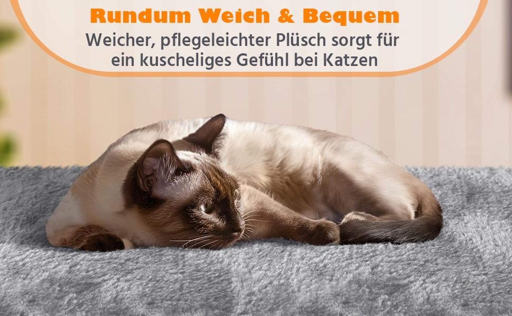 Yaheetech Kratzbaum groß 181 cm Kartzenbaum Katzenkratzbaum, mit 2 Katzenhäusern und 2 Plattformen, Sisal Katzenmöbel stabil, Hellgrau