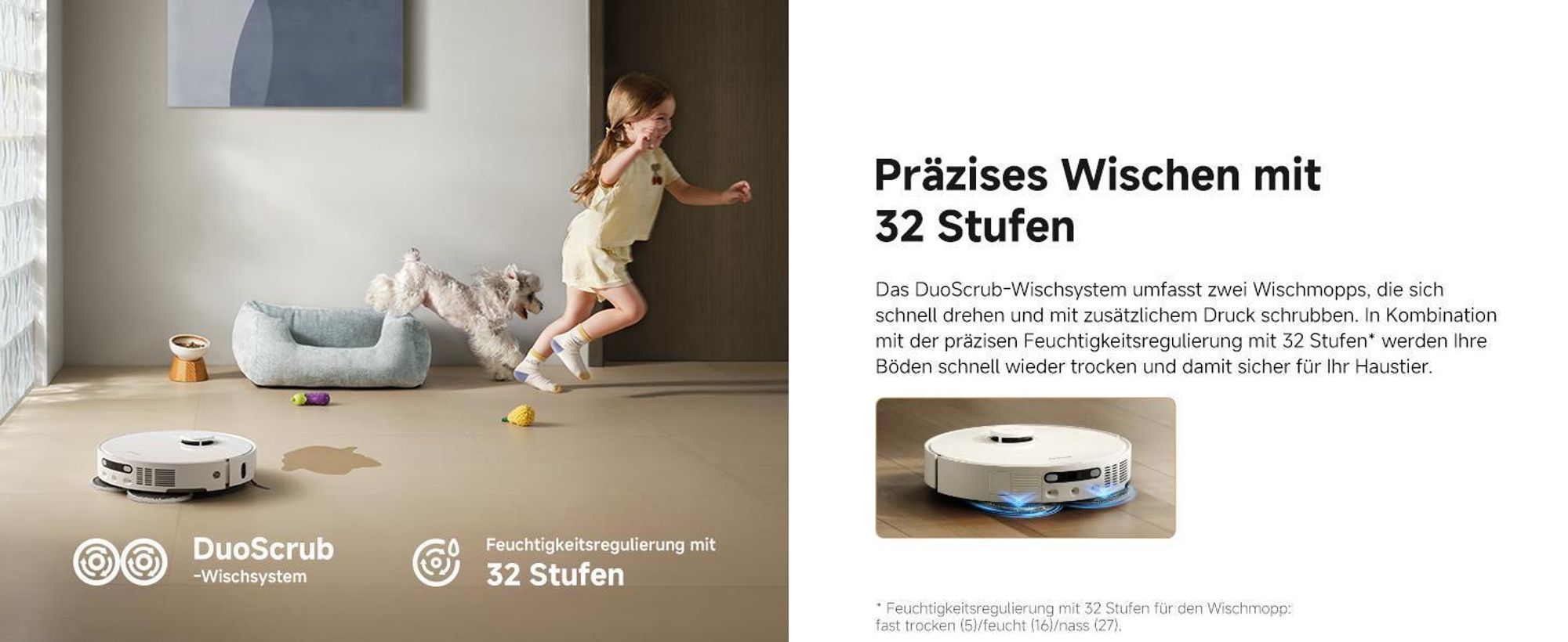 Dreame L10s Ultra Gen3 Staubsauger Roboter mit Wischfunktion&Selbstreinigender Mopp,25KPa Saugleistung,Haustiermodus,All inOne Dock,Teppichreinigung