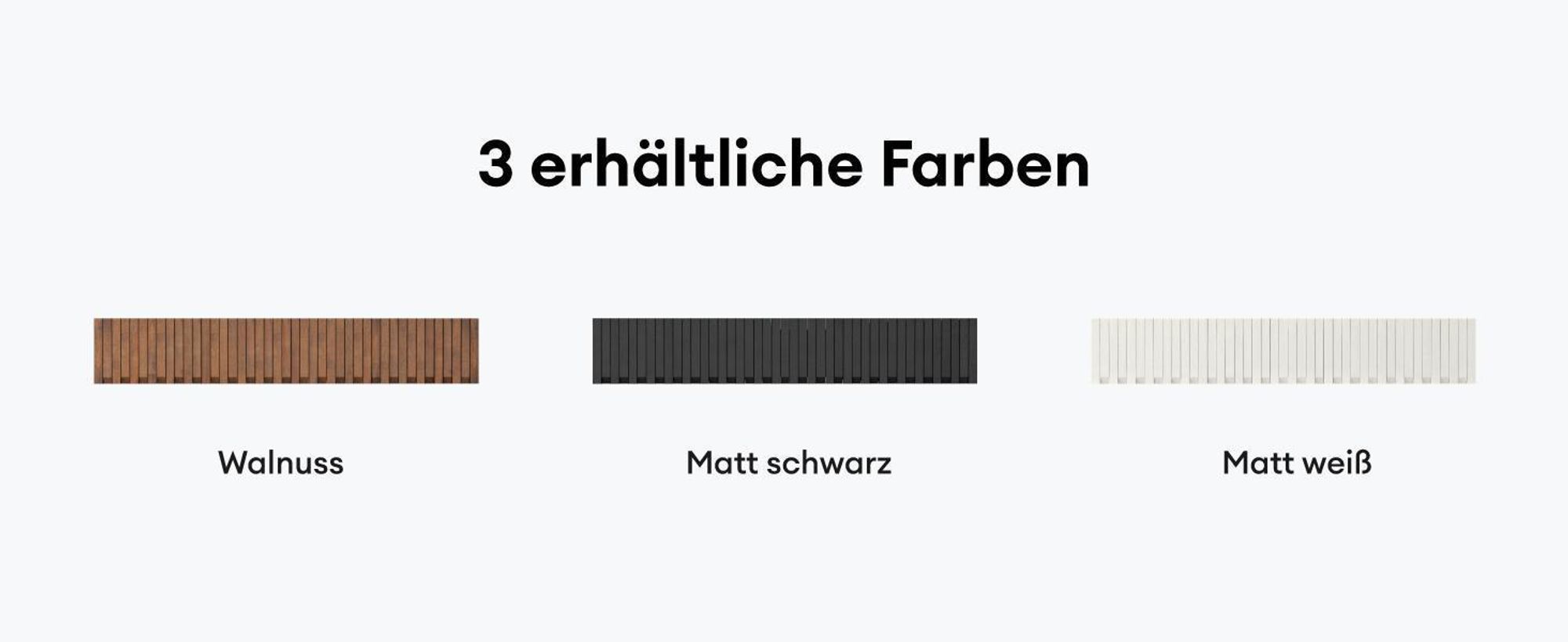 Mai & Mai Kleiderhaken Wandgarderobe Wandhaken aus Holz Garderobe mit 14 magnetischen Klapphaken Garderobenleiste Garderobenhaken Matt weiß Twigro-01