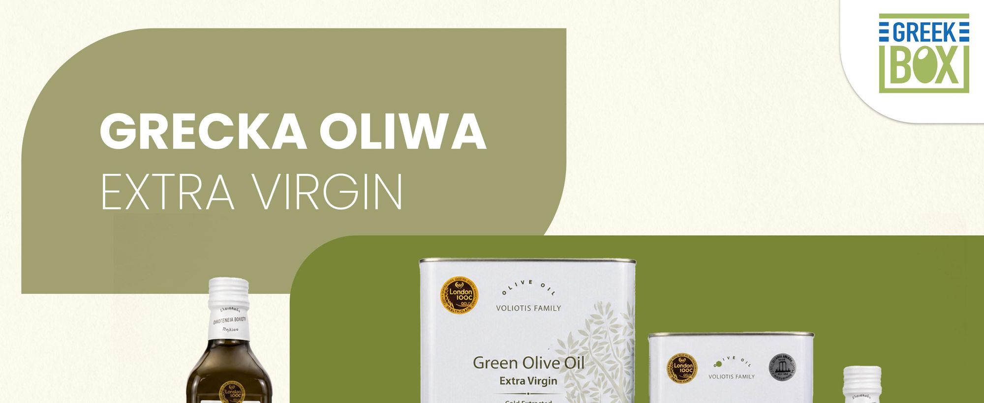 Voliotis, greekbox, Oliwa z oliwek, ev green, Extra Virgin