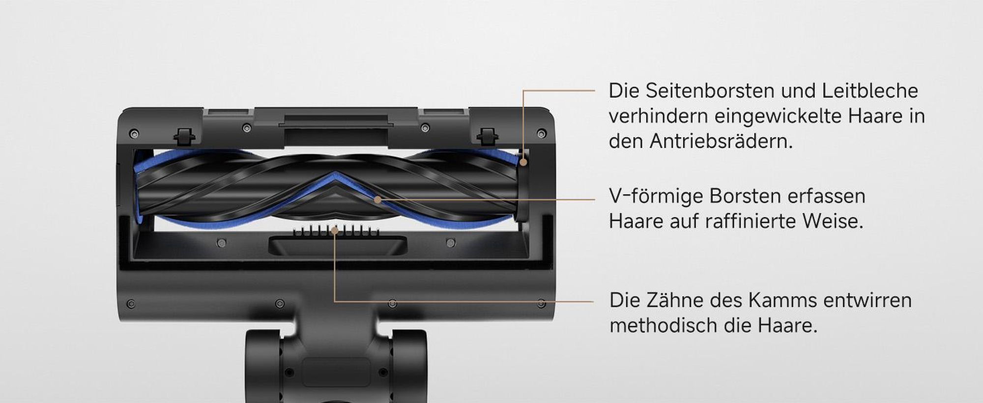 MOVA S4 Detect Handstaubsauger Kabellos, Bis zu 91 Min Laufzeit, LED-Display, OptiInsight Multibodenbürste, Anti-Verhedderung