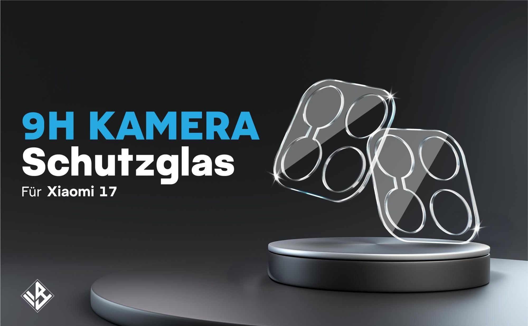 2er Set Kameraschutzglas für Xiaomi 17 in 9H Härte