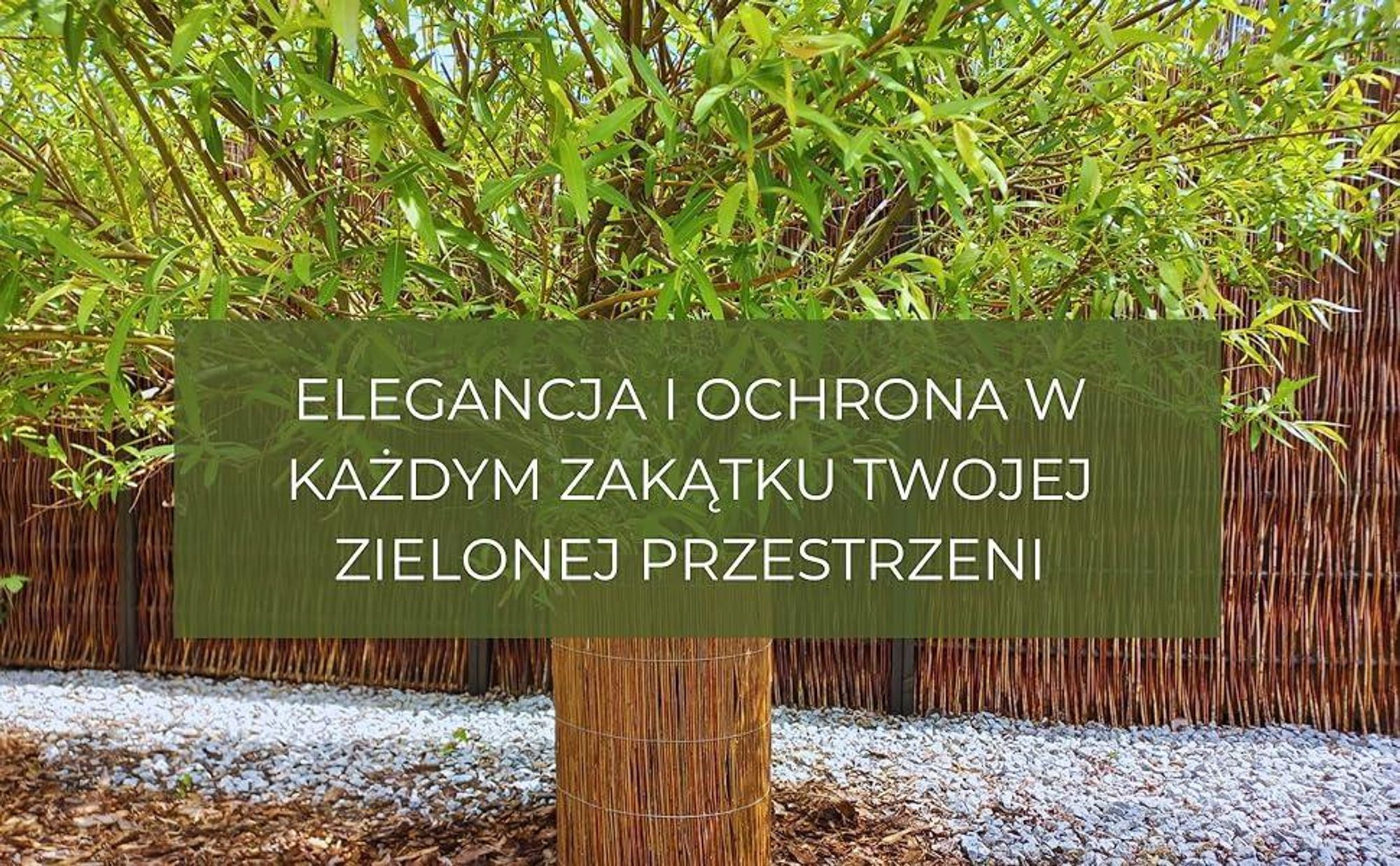 Mata Wiklinowa 150x500 cm - Parawan Balkon & Ogród - 100% Naturalny Płot - Osłona Wiklinowa