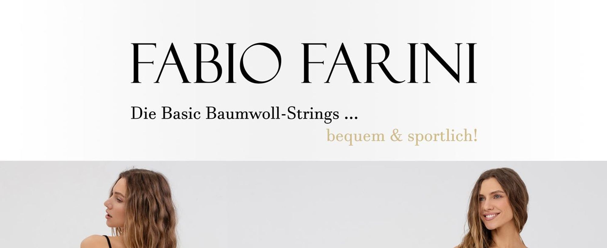 Fabio Farini - 6 Stück Damen Unterhosen - Frauen Tanga aus Baumwolle im sportlichen Schnitt