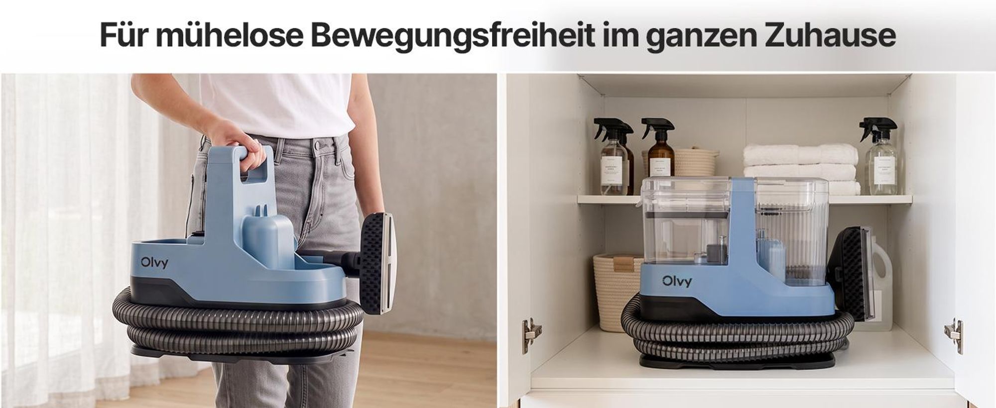 Olvy Teppichreiniger Waschsauger 17.000 PA –