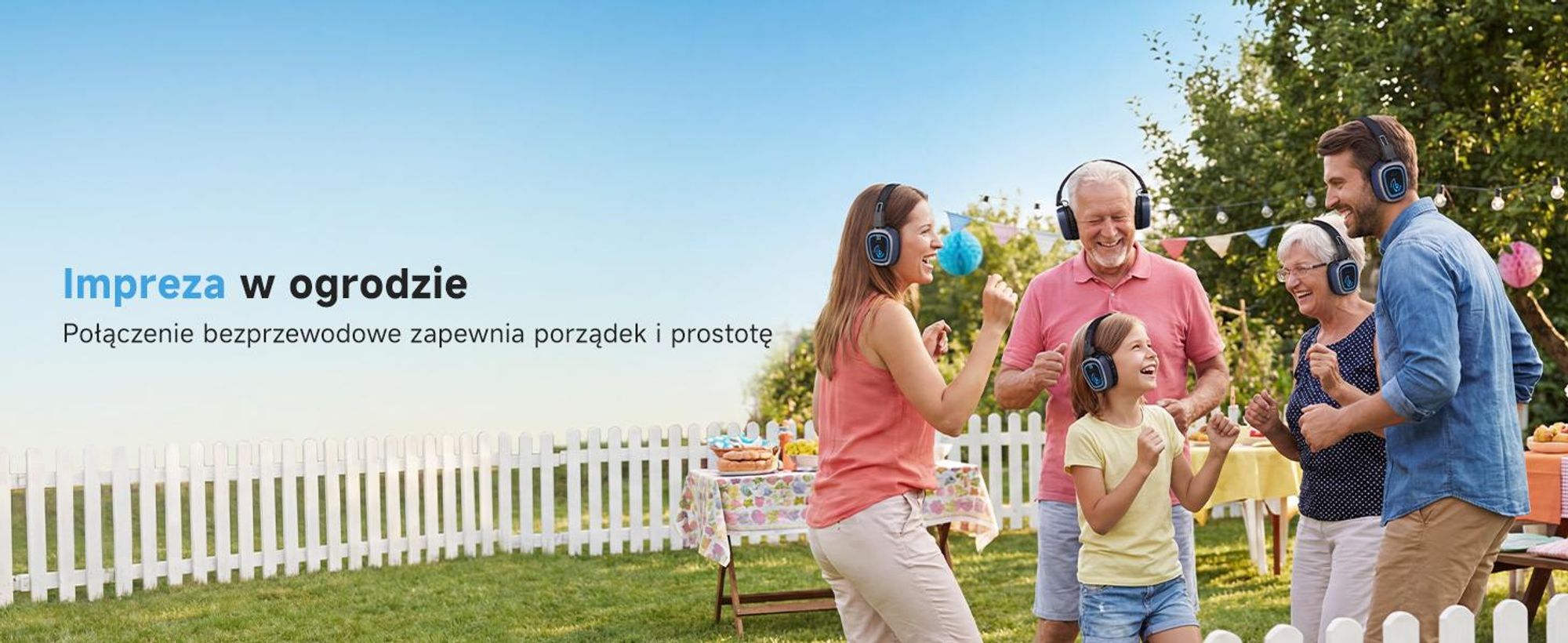 System słuchawkowy Retekess TA003P-TA004S do cichej dyskoteki, bezprzewodowy, jakość dźwięku Hi-Fi, 3-kanałowe diody LED, 12 godzin pracy, stabilne mocowanie, wzmocnienie basów, do fitnessu, jogi i imprez