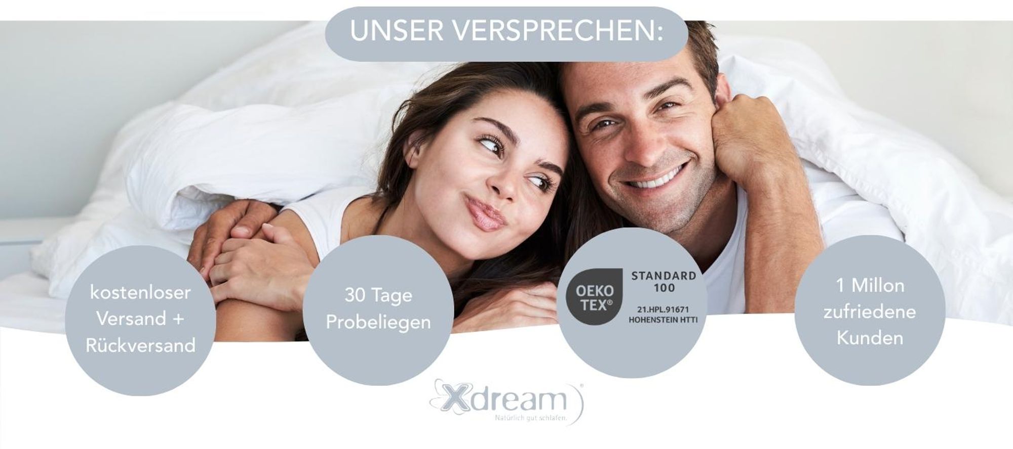 Ergonomische comfortschuim toplaag | 120 x 200 | geschikt voor alle matrassen | XDREAM Pure matrasbeschermer
