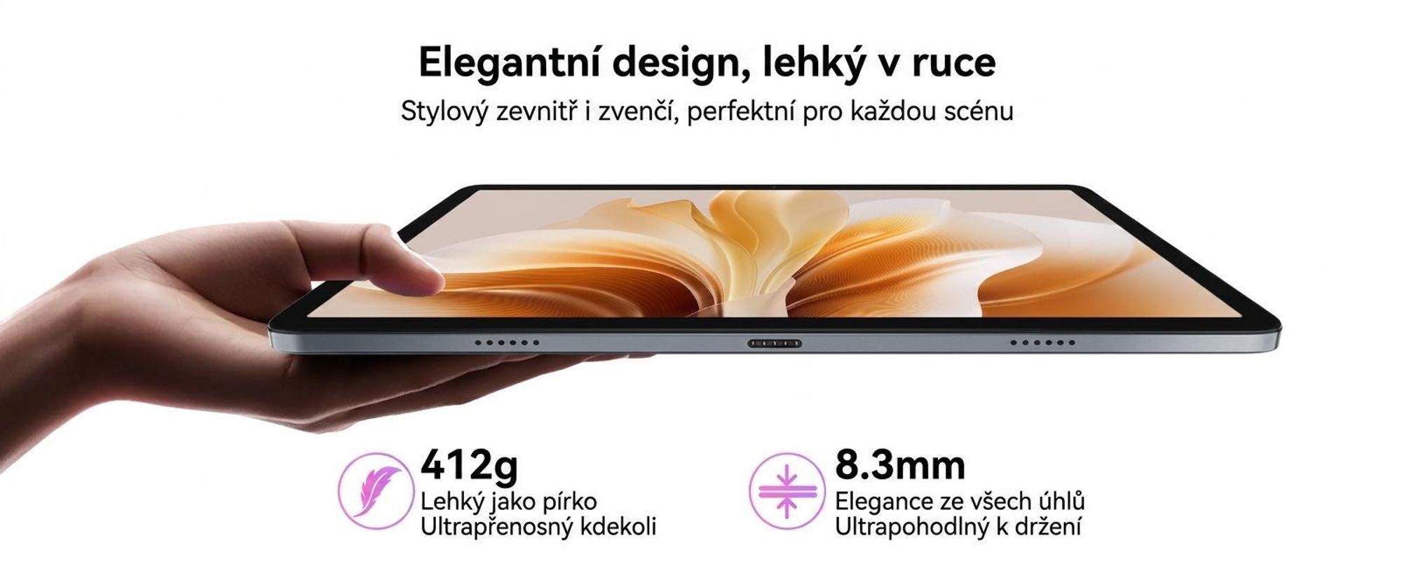 TABWEE T20 Android 16 tablet 10,1 palce, 24+256 GB s příslušenstvím tabletový počítač, Face ID, Widevine L1, 5G WiFi, Gemini AI, 8MP + 5MP, GPS