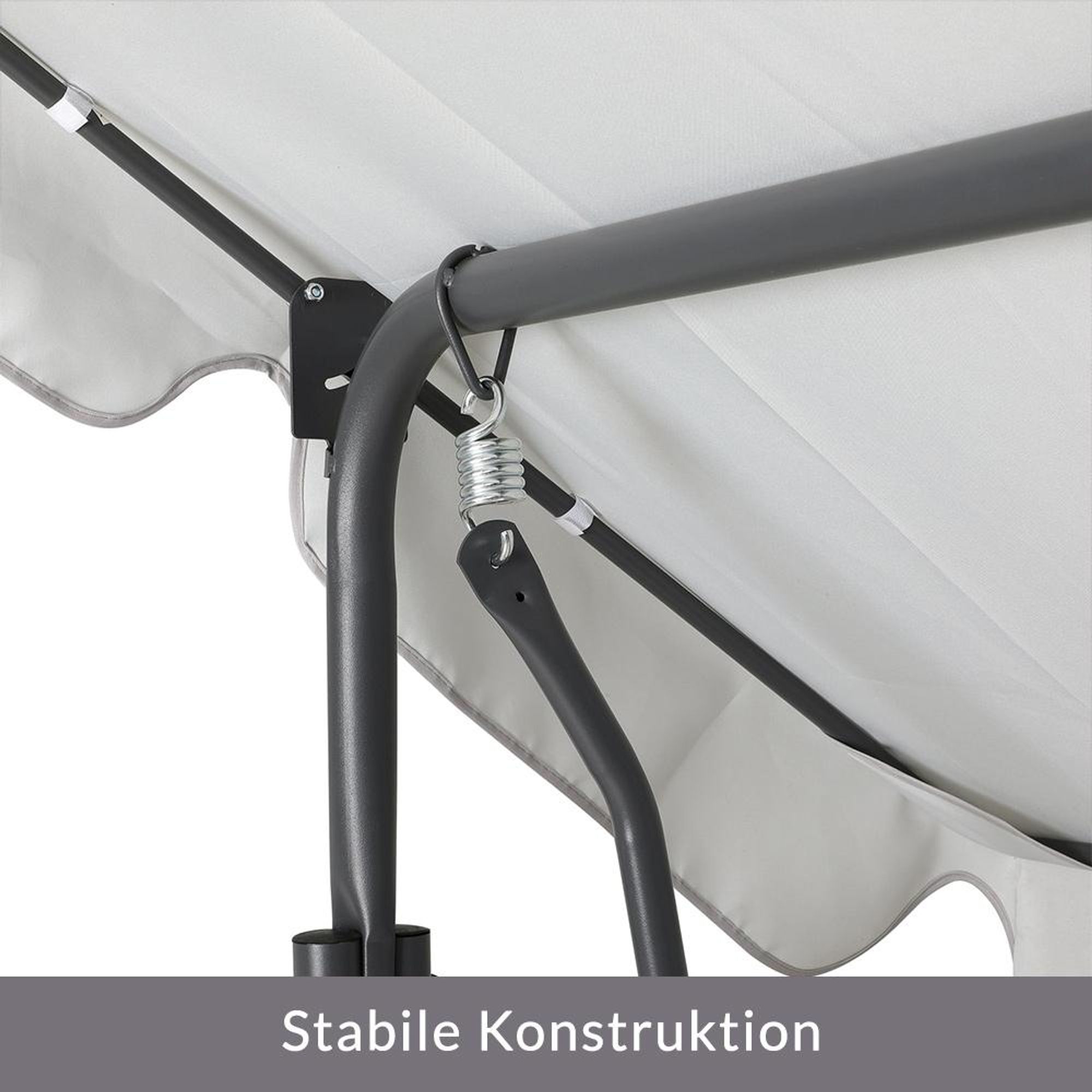 CASARIA® Hollywoodschaukel 2-Sitzer mit Dach