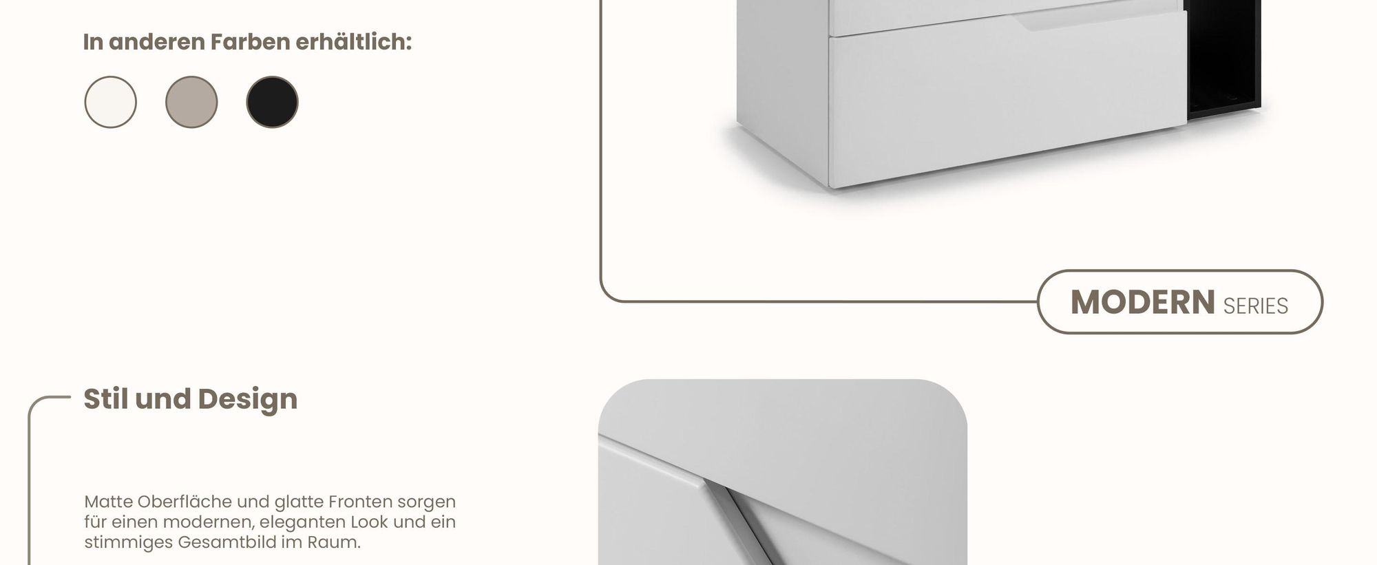 RODAN, Badmöbel, Badschrank, Badezimmermöbel, Badezimmer, MODERN, Waschbeckenunterschrank