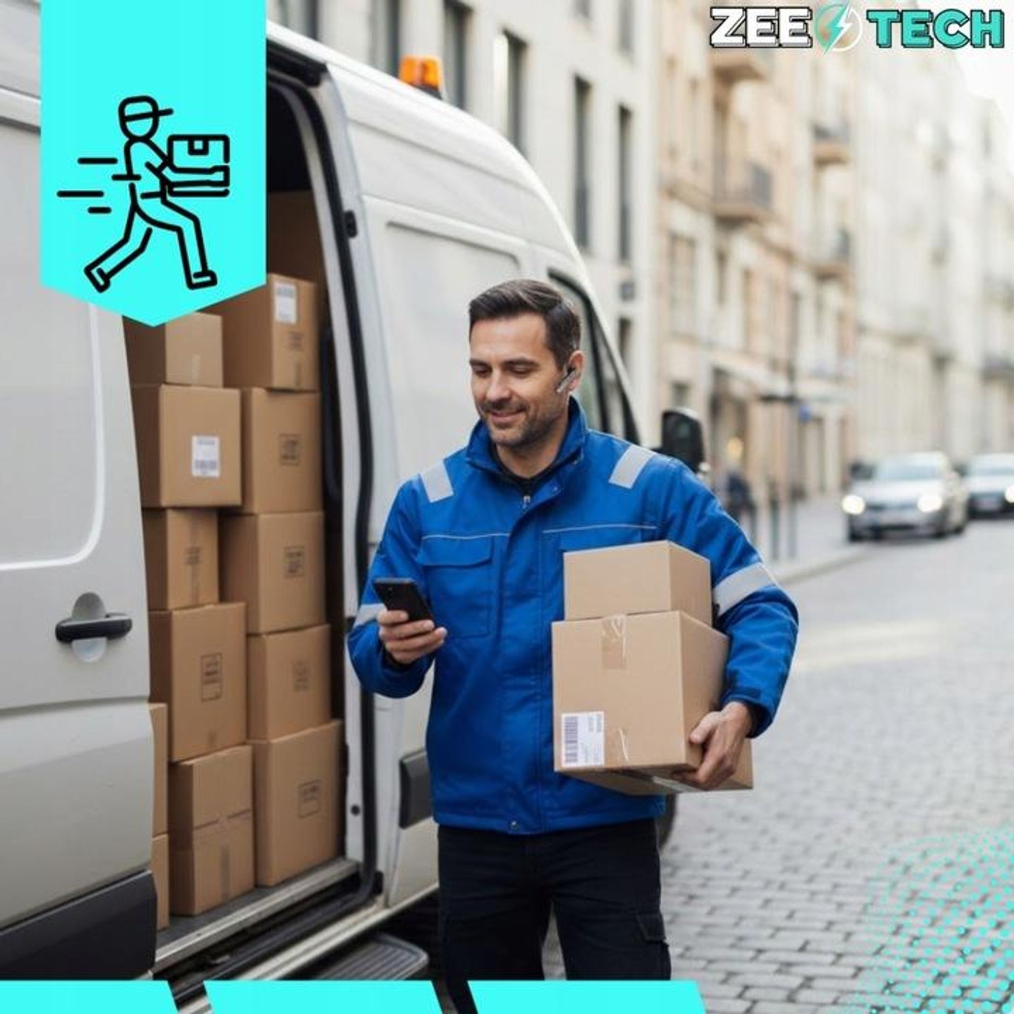 Kabelloser Bluetooth-Kopfhörer für Gespräche – Headset-Set für Fahrer