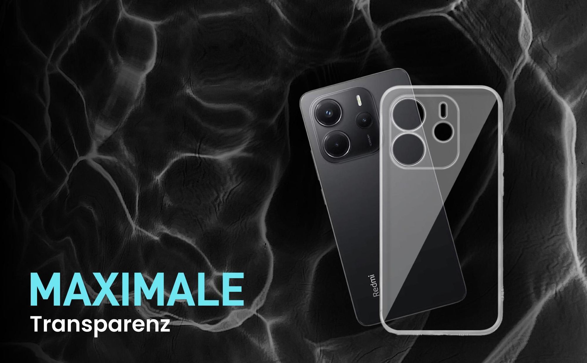 Flexible, exakt passgenaue Smartphonehülle für Xiaomi Redmi Note 14 5G