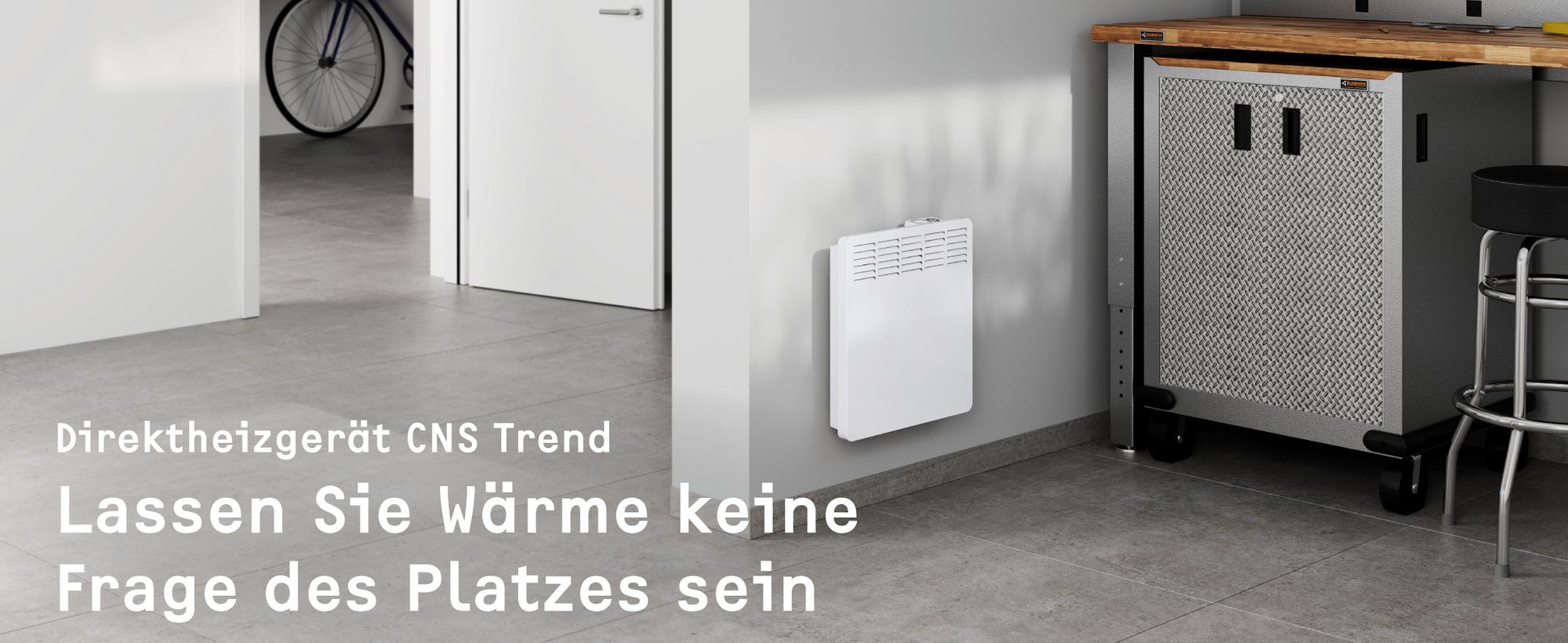 Direktheizgerät Wandkonvektor CNS Trend