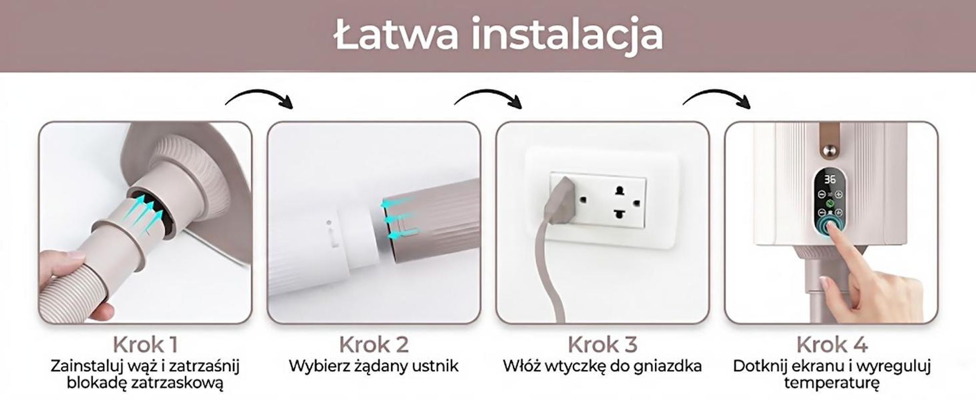 Olvy Suszarka dla psów Suszarka dla psów do pielęgnacji zwierząt Suszarka dla zwierząt z regulowaną prędkością wiatru, suszarka dla psów z 4 dyszami, suszarka do pielęgnacji psów