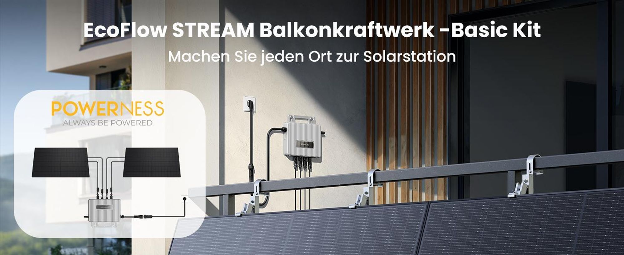 EcoFlow STREAM Mikro-Wechselrichter 800W