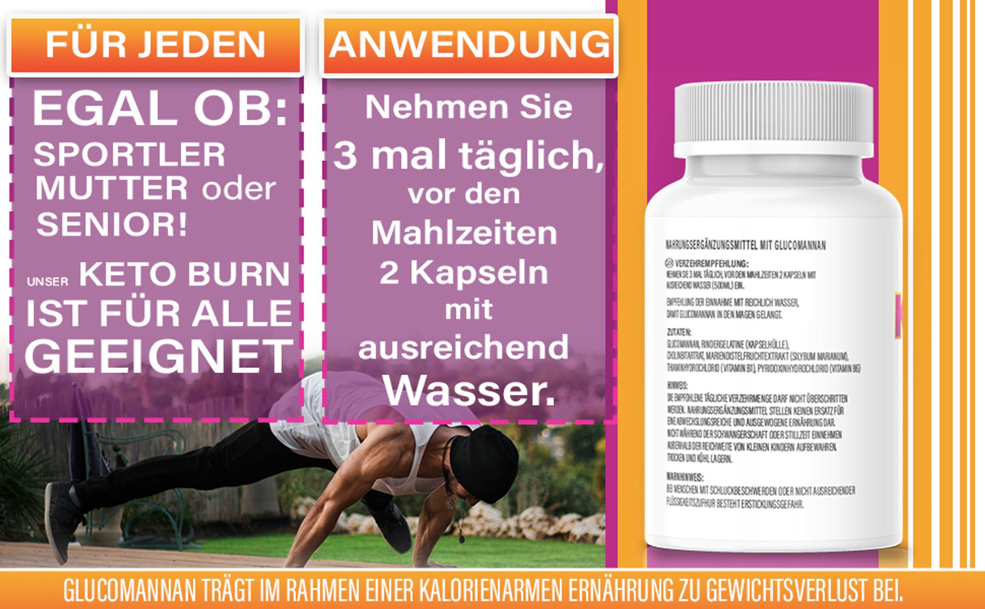 Saint Nutrition® Keto Burn Extreme – fördert Sättigungsgefühl – Stoffwechsel aktivieren – erhöht Energieniveau  – unterstützt Gewichtsreduktion