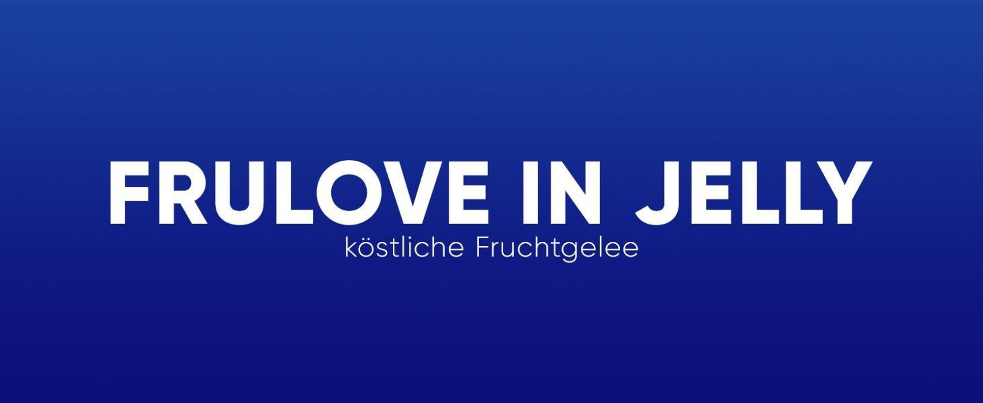 ALLNUTRITION Frulove In Jelly Double Berry 1000g Blaubeermarmelade bis zu 80 % Beerenfrüchte