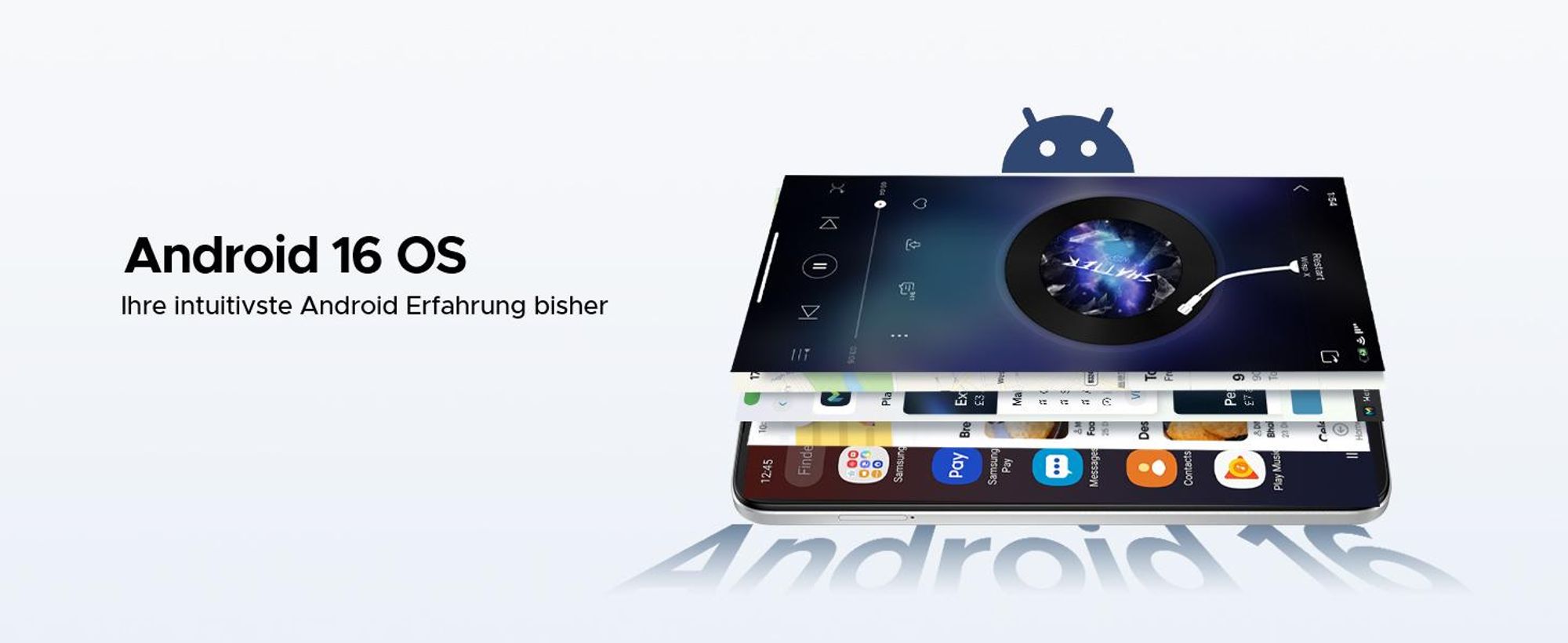 DOOGEE Note56 Pro Smartphone Handy, Android 16, 6,56" 90Hz, 6150mAh Akku, 32GB RAM+128GB ROM, 4G Dual-SIM, 13MP, NFC, Fingerabdruck, Gesichtserkennung