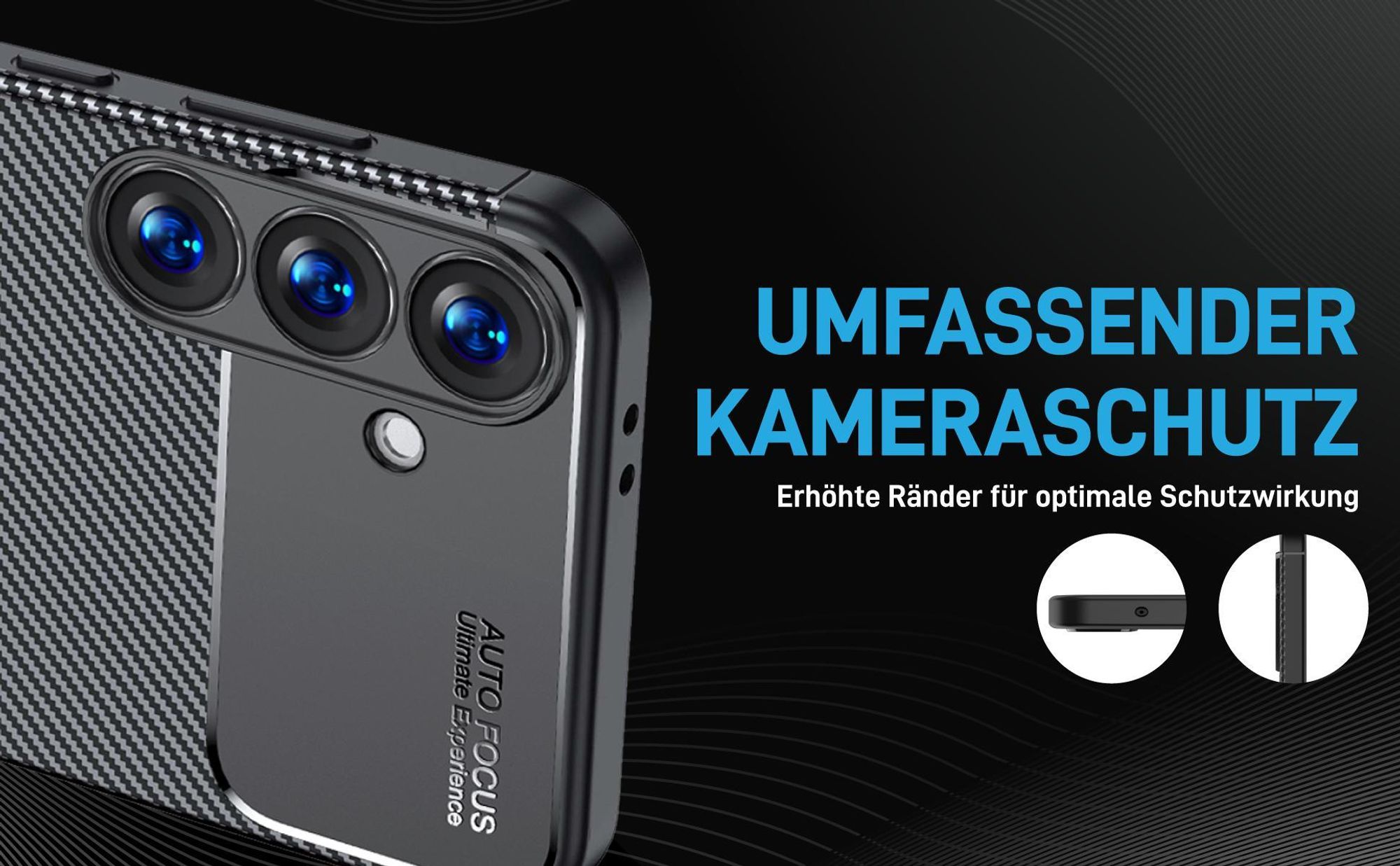 Stoßfestes Handy Case mit Kameraschutz für Samsung Galaxy S25