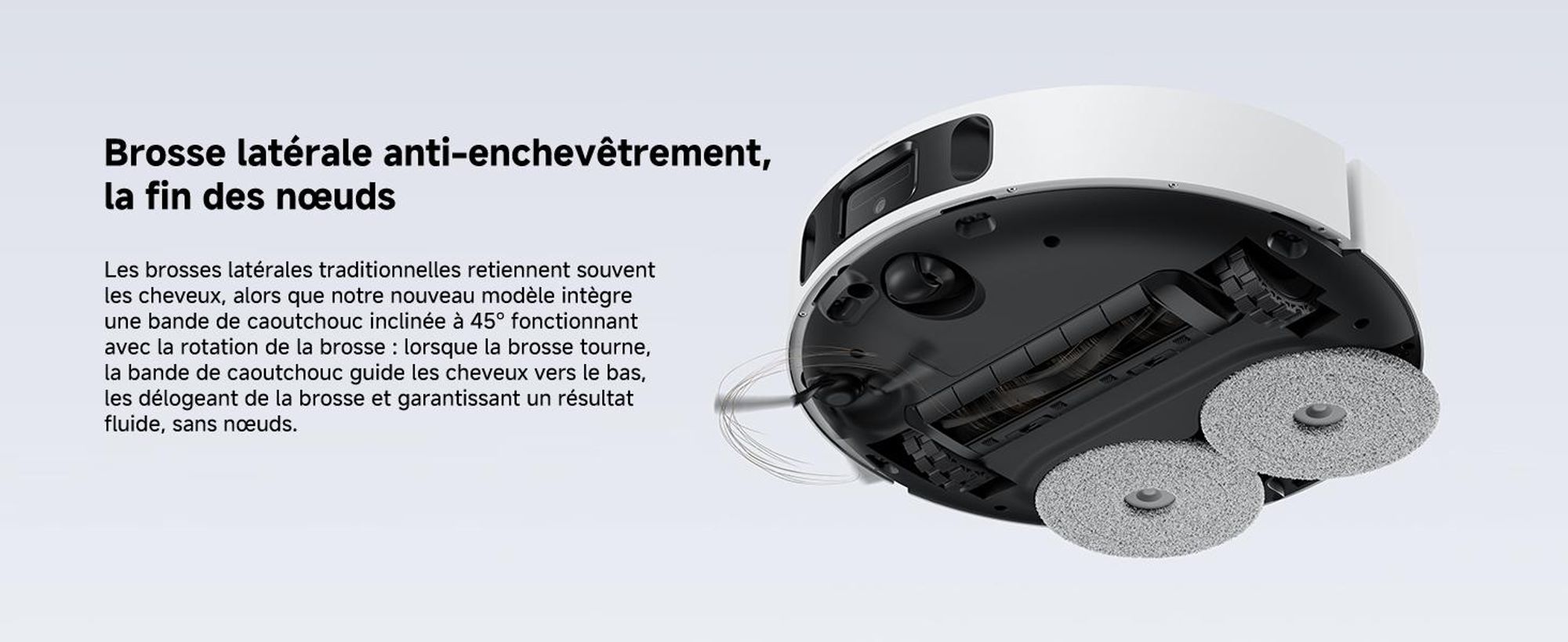 MOVA E40 Ultra - Robot aspirateur & balayeur, 19.000 Pa, vidage automatique, balai MaxiReach, brosse latérale, station tout-en-un, jusqu'à 75 jours de nettoyage