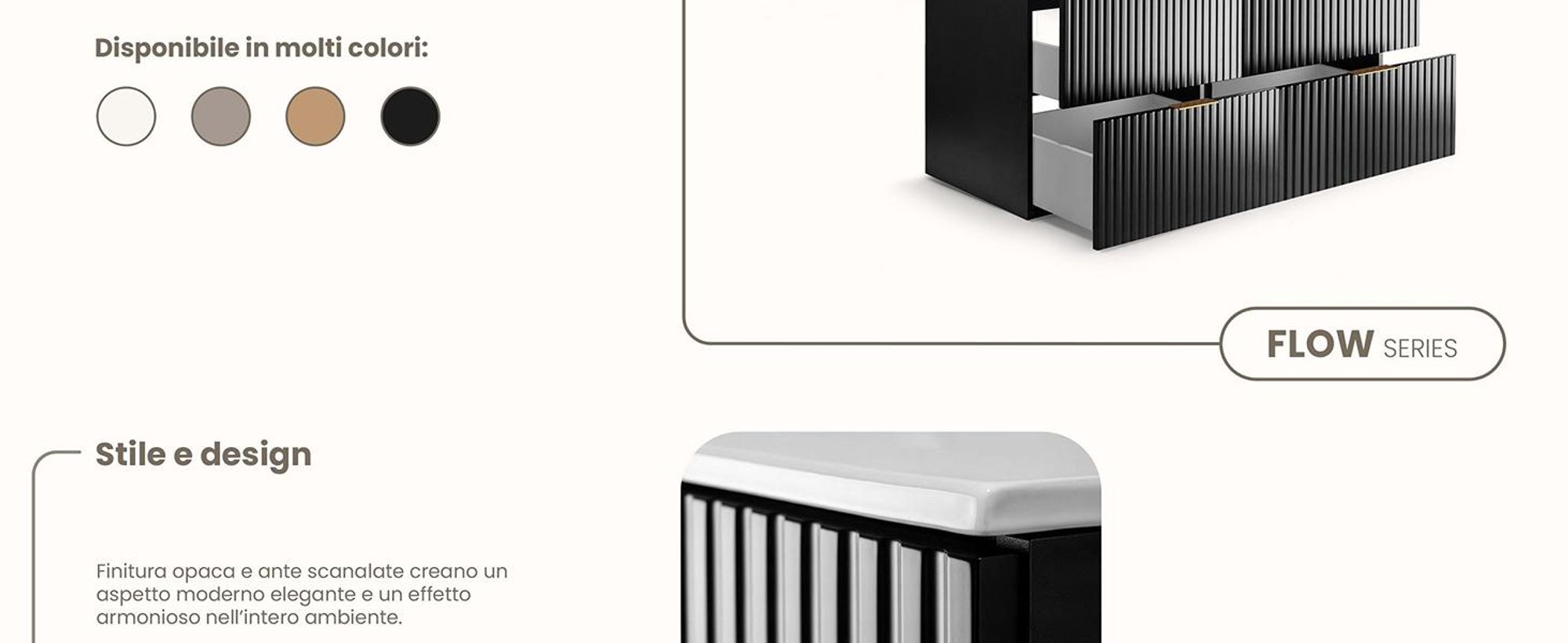 RODAN, mobile bagno, mobile sotto lavabo, mobile bagno moderno, mobili per il bagno