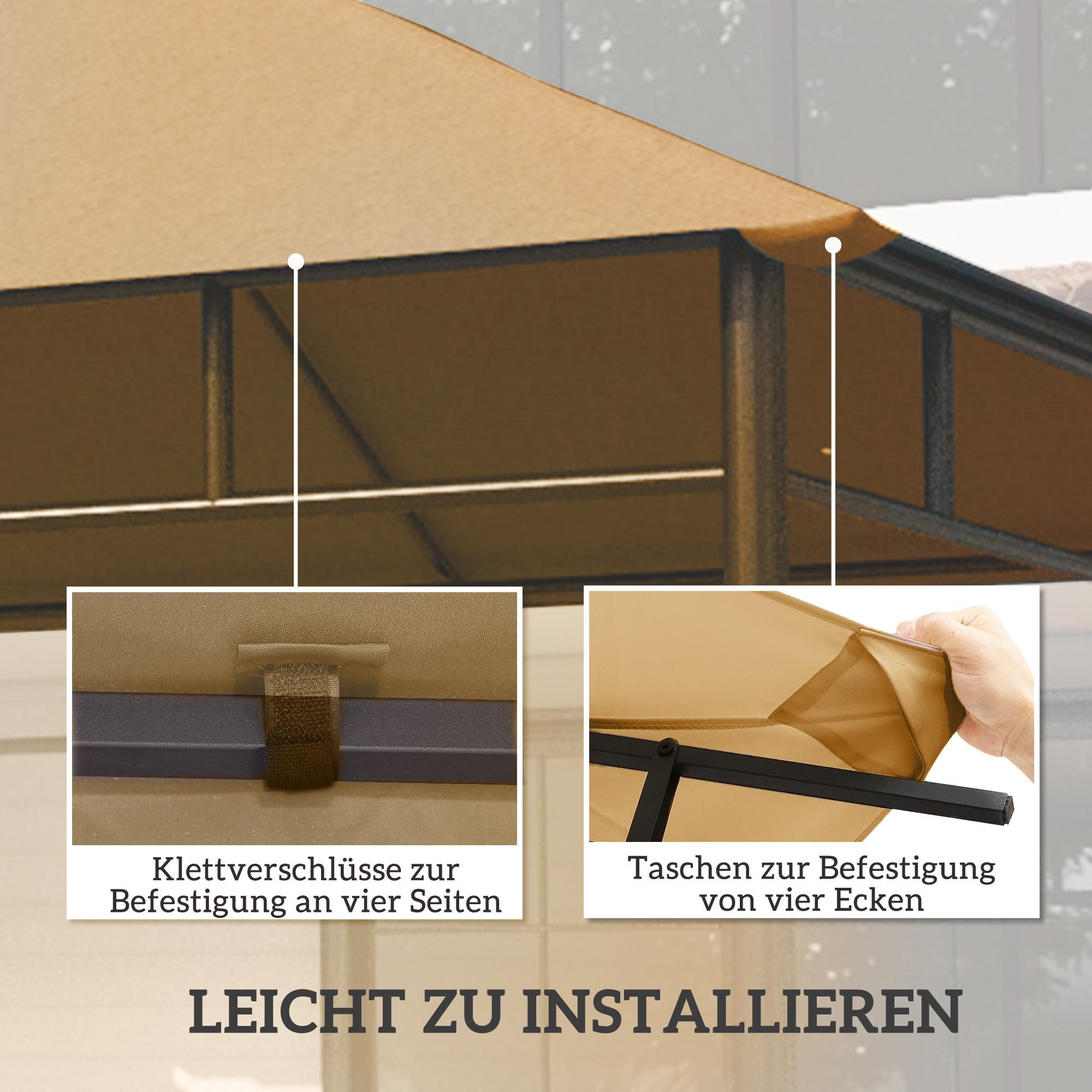 Gartenpavillon UV-Schutz