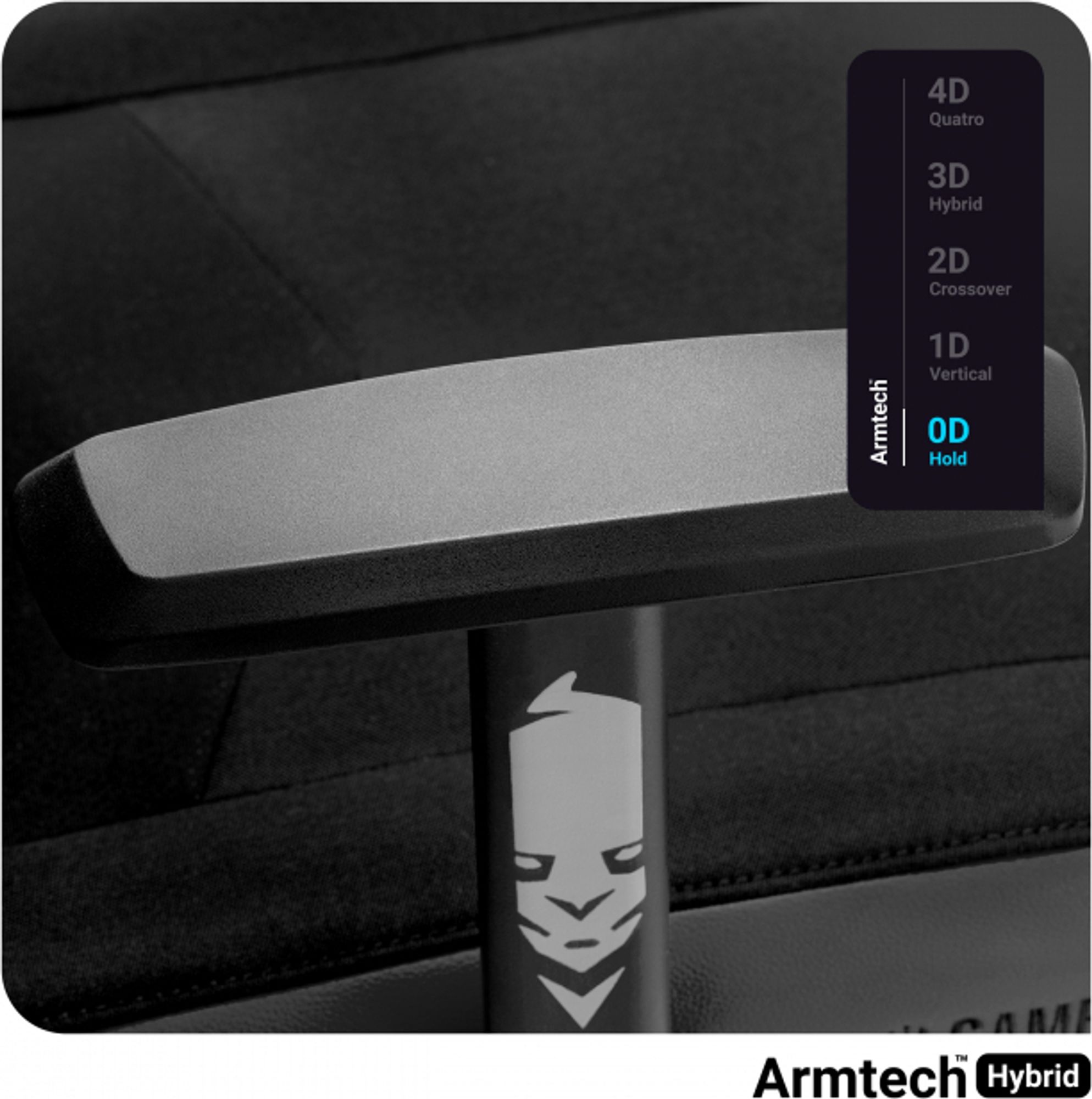 Diablo X-Gamer 2.0 Gaming Stuhl Bürostuhl Stoffbezug Ergonomisches Design Lendenwirbelkissen Softpadauflage Farbe: Schwarz-Schwarz