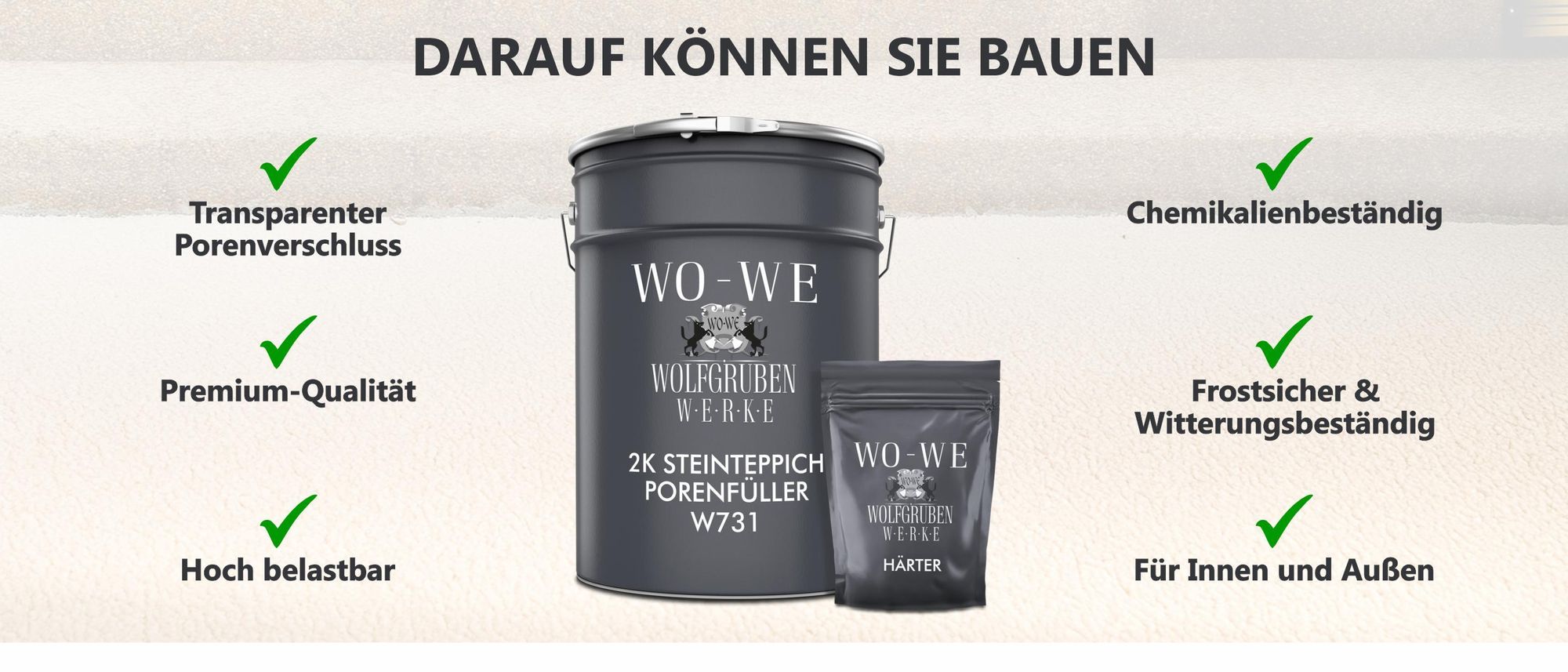 DARAUF KÖNNEN SIE BAUEN